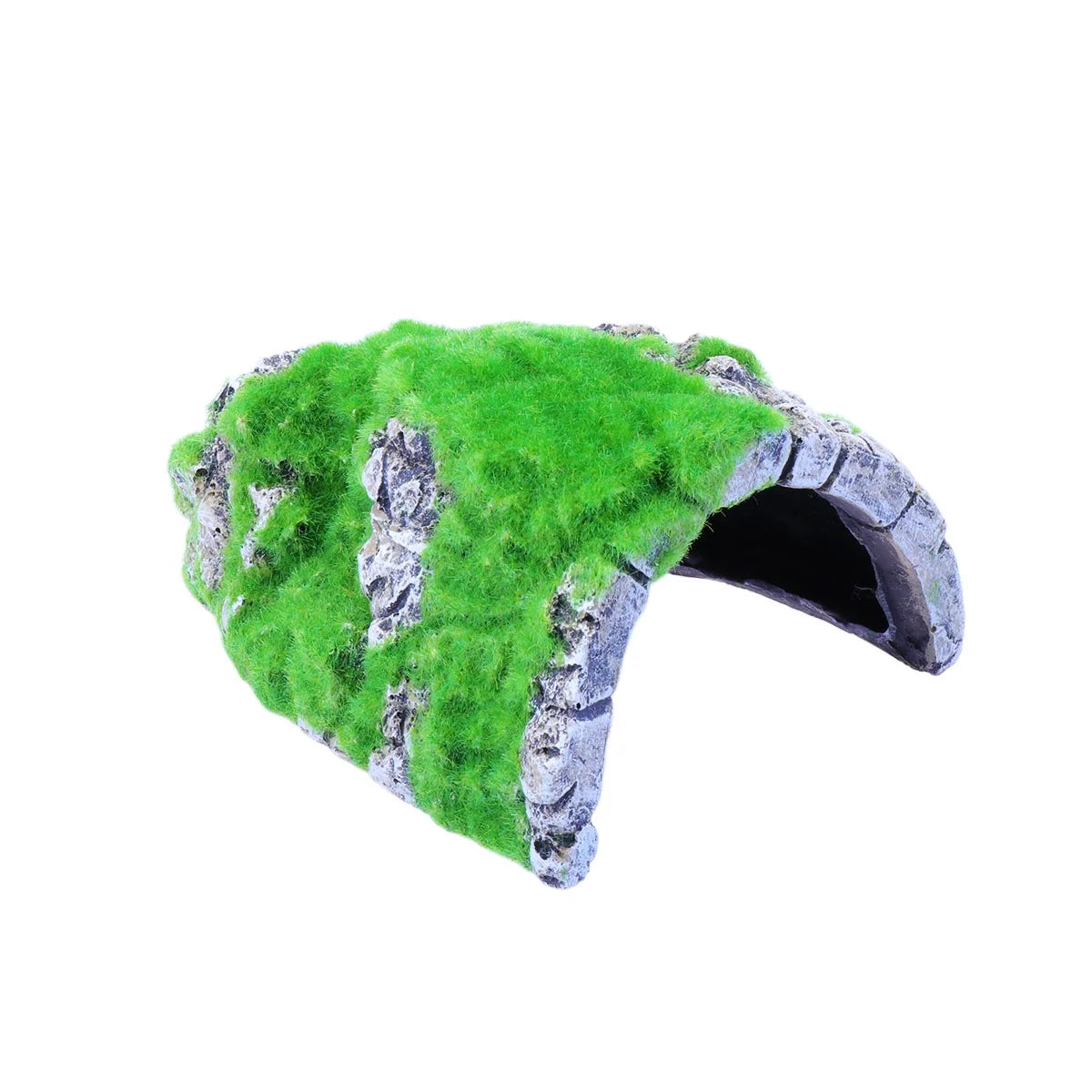 Reptile Box Tortoise Habitat Artificial Moss Cave Decor Hiding Cave Landscape