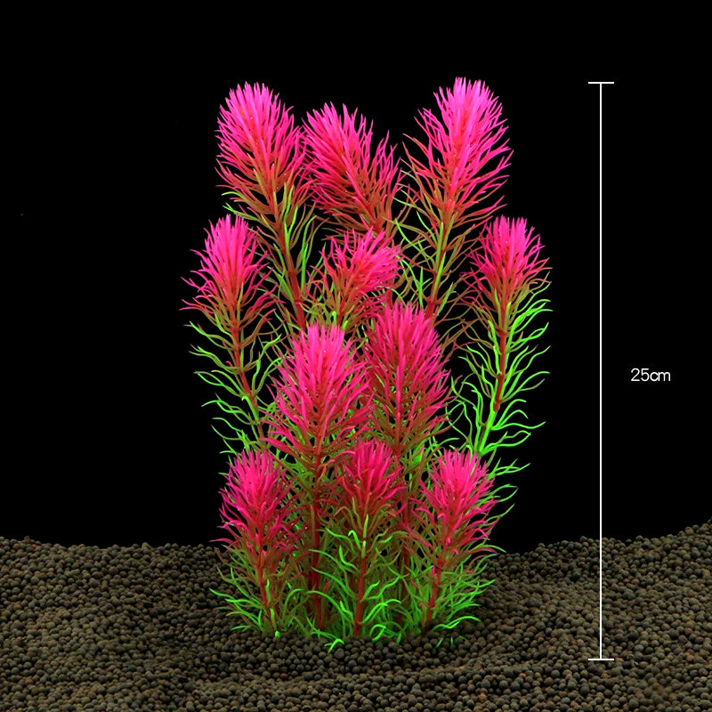 Artificial Aquarium Decor Plants Plastic Aquatic Plants Underwater Plants Aquarium Accessories