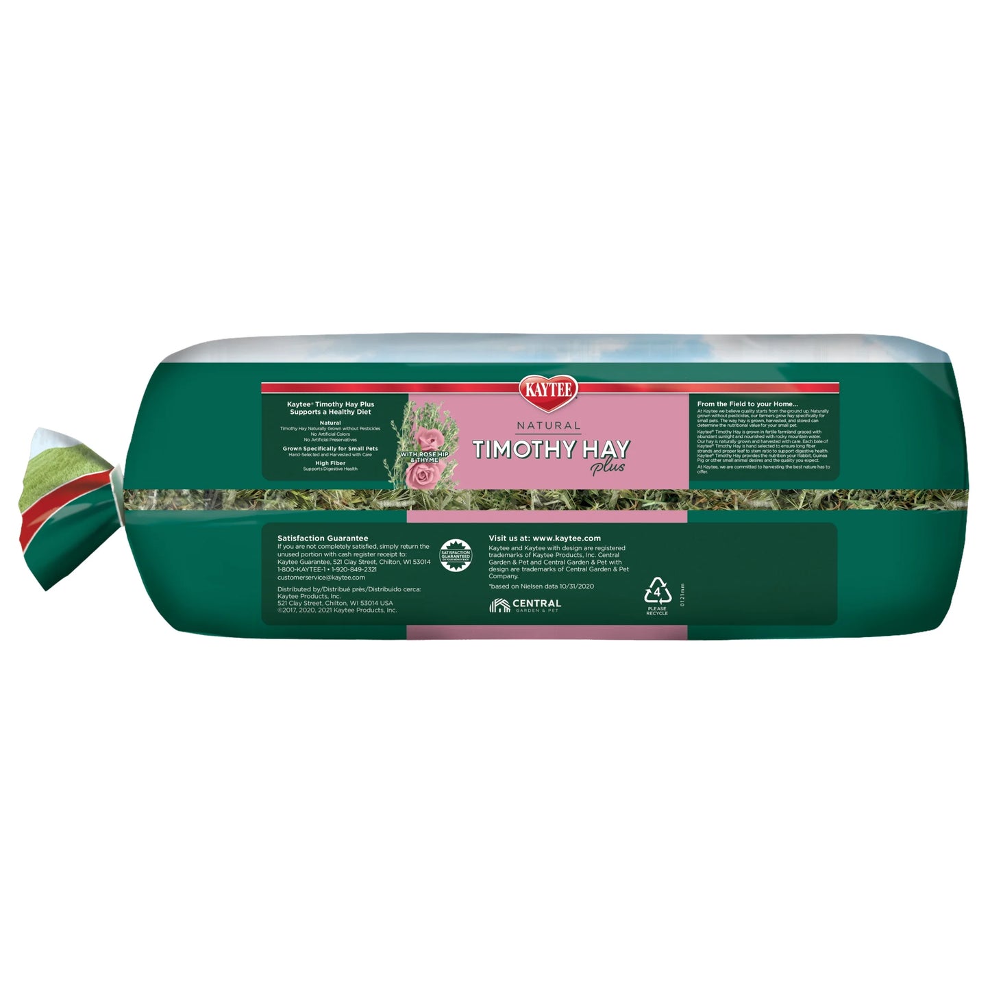 Timothy Hay plus Rose & Thyme 24 Oz