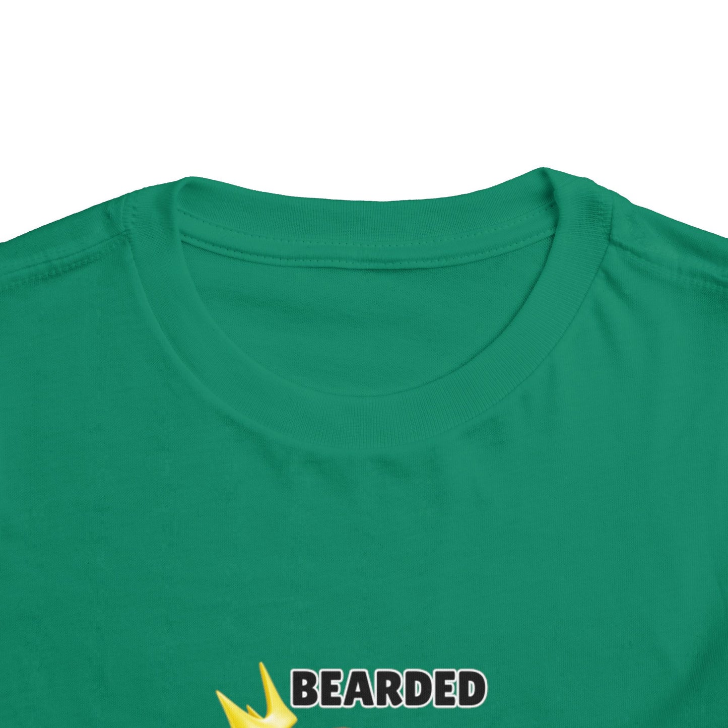 Toddler Sizes: Bearded & Brilliant Bearded Dragon Crown Toddler Tee - Fun Kids Reptile T-Shirt, Playdate Outfit, Unique Toddler Fashion, Cute Child's Clothing
