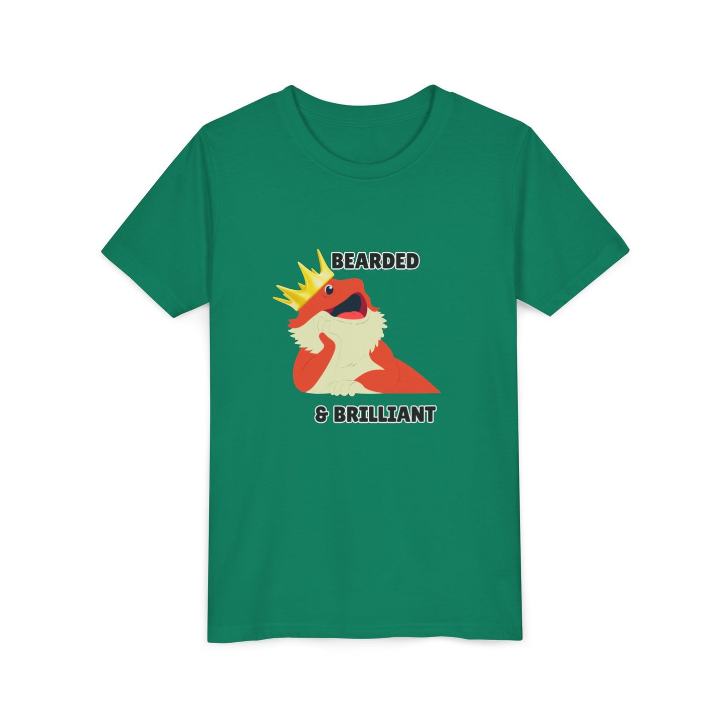 Bearded & Brilliant Bearded Dragon Youth Tee Kids T-Shirt