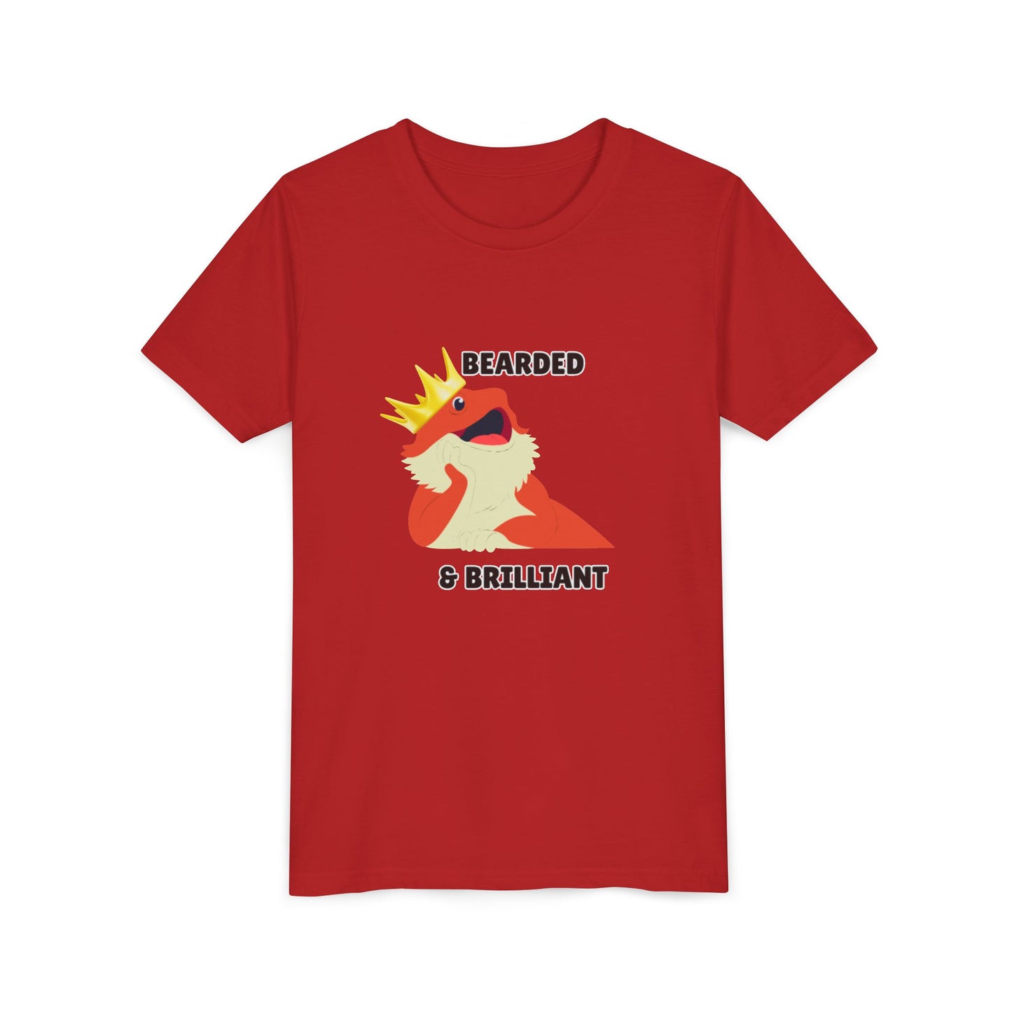 Bearded & Brilliant Bearded Dragon Youth Tee Kids T-Shirt