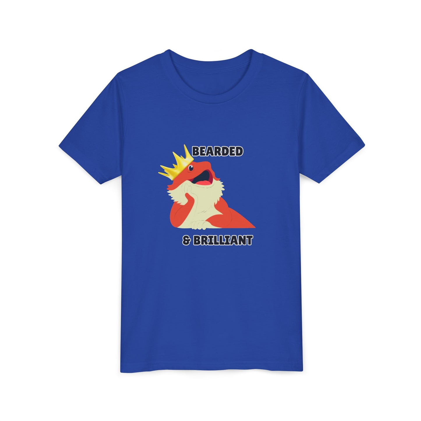 Bearded & Brilliant Bearded Dragon Youth Tee Kids T-Shirt