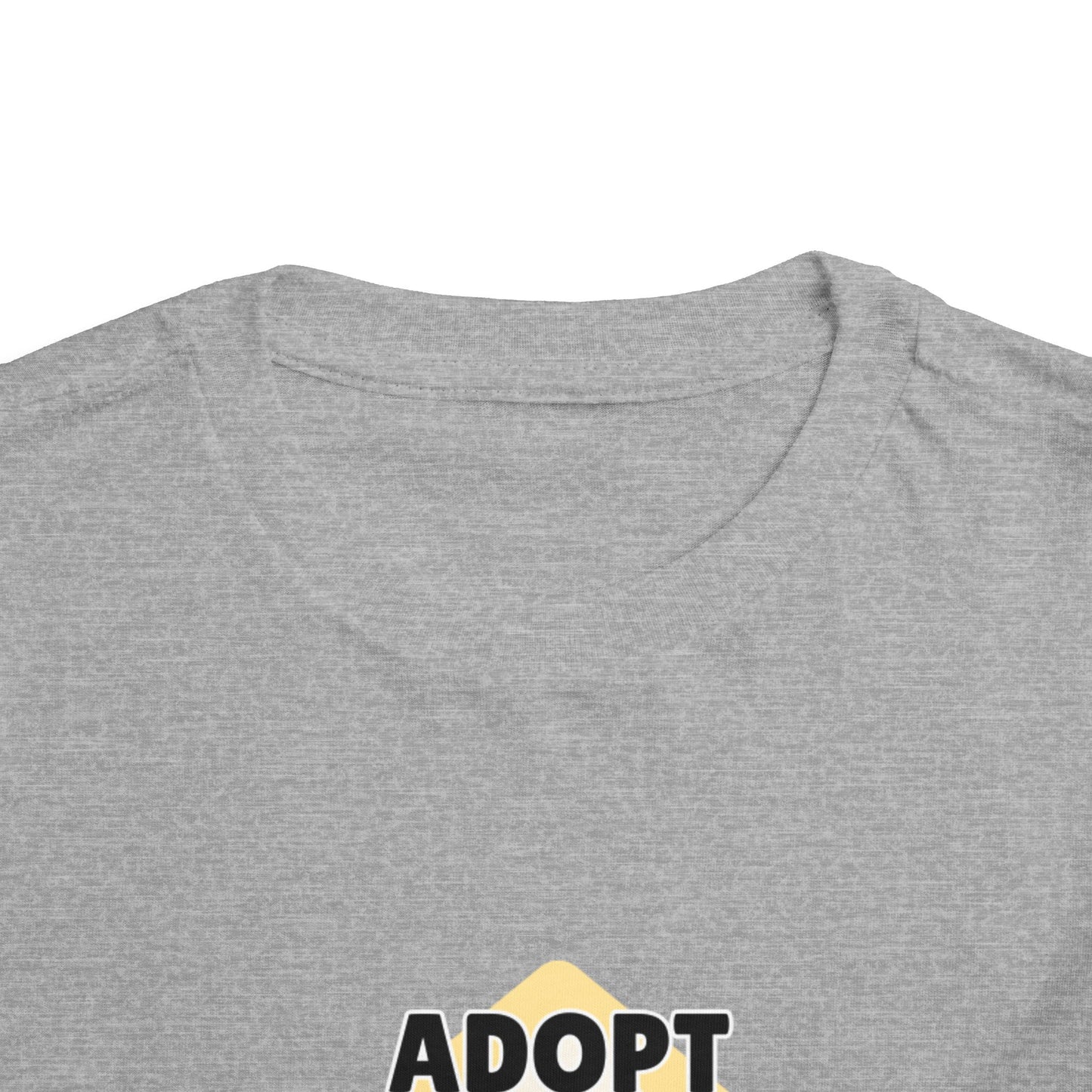Toddler Sizes: Adopt Don't Shop Toddler Tee, Animal Rescue, Cute Animal Lover Shirt, Kids Apparel, Pet Adoption Awareness, Gift for Animal Lovers