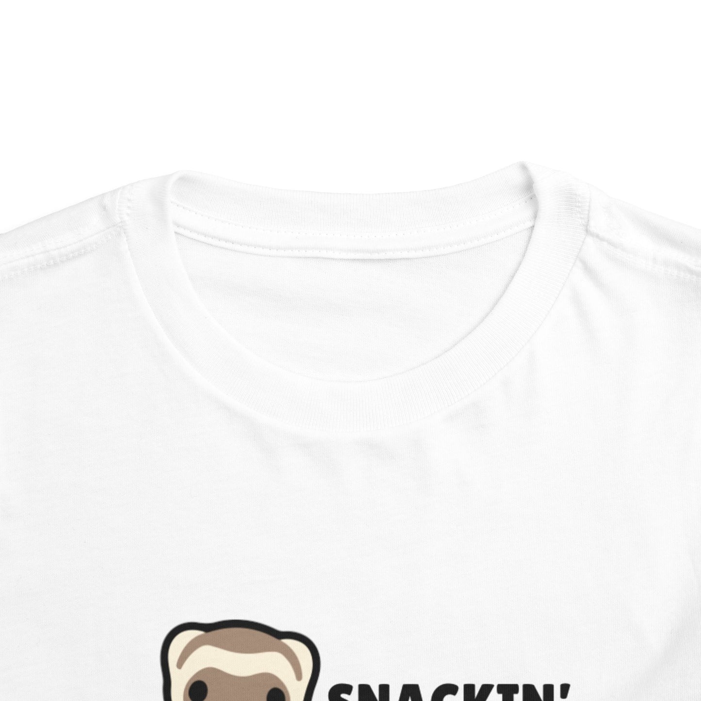 Toddler Sizes: Snackin' and Nappin' Ferret T-Shirt, Adorable Toddler Tee - Snackin' & Nappin', Ferrets, Snacks, Cute Kids Shirt, Birthday Gift, Nursery Wear, Fun Toddler Apparel