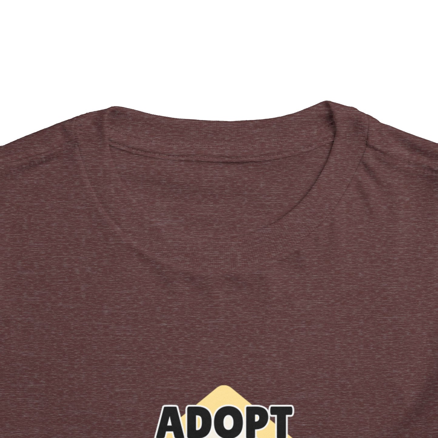 Toddler Sizes: Adopt Don't Shop Toddler Tee, Animal Rescue, Cute Animal Lover Shirt, Kids Apparel, Pet Adoption Awareness, Gift for Animal Lovers