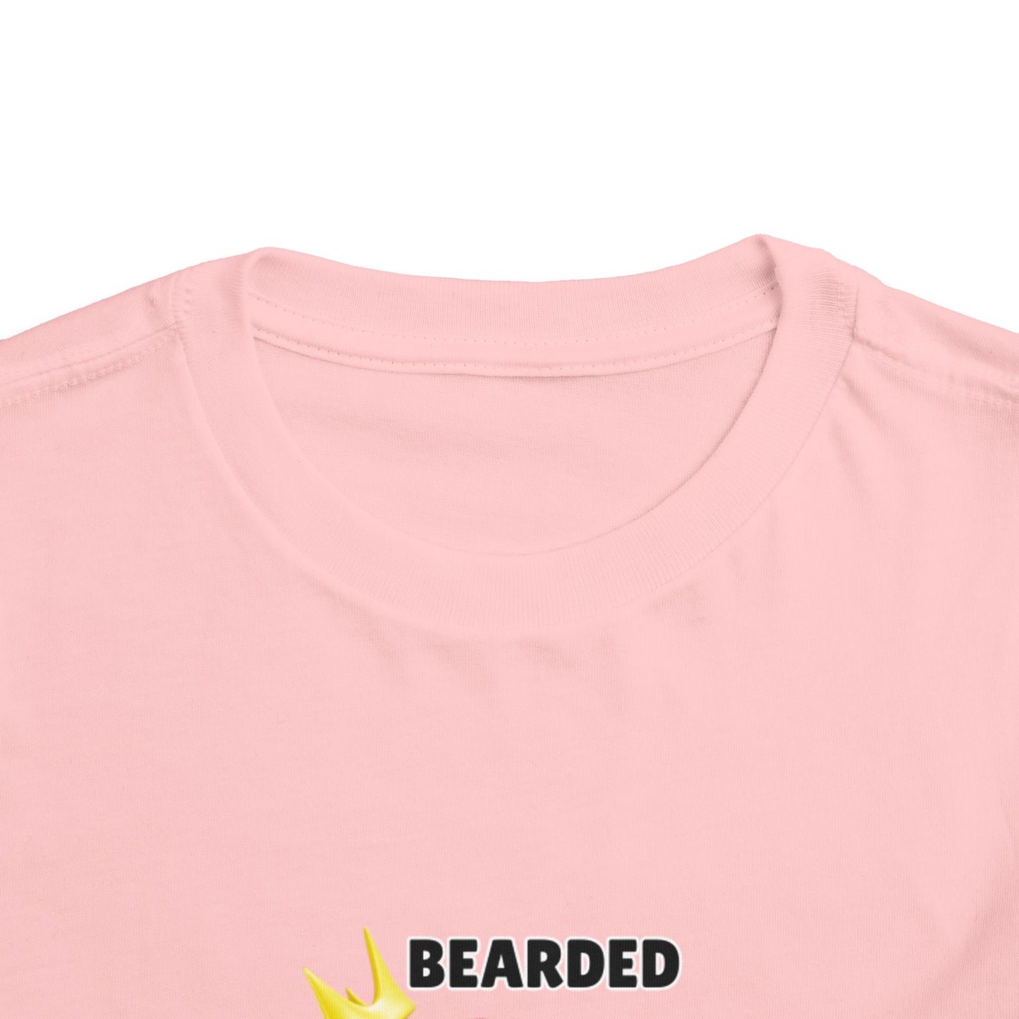 Toddler Sizes: Bearded & Brilliant Bearded Dragon Crown Toddler Tee - Fun Kids Reptile T-Shirt, Playdate Outfit, Unique Toddler Fashion, Cute Child's Clothing