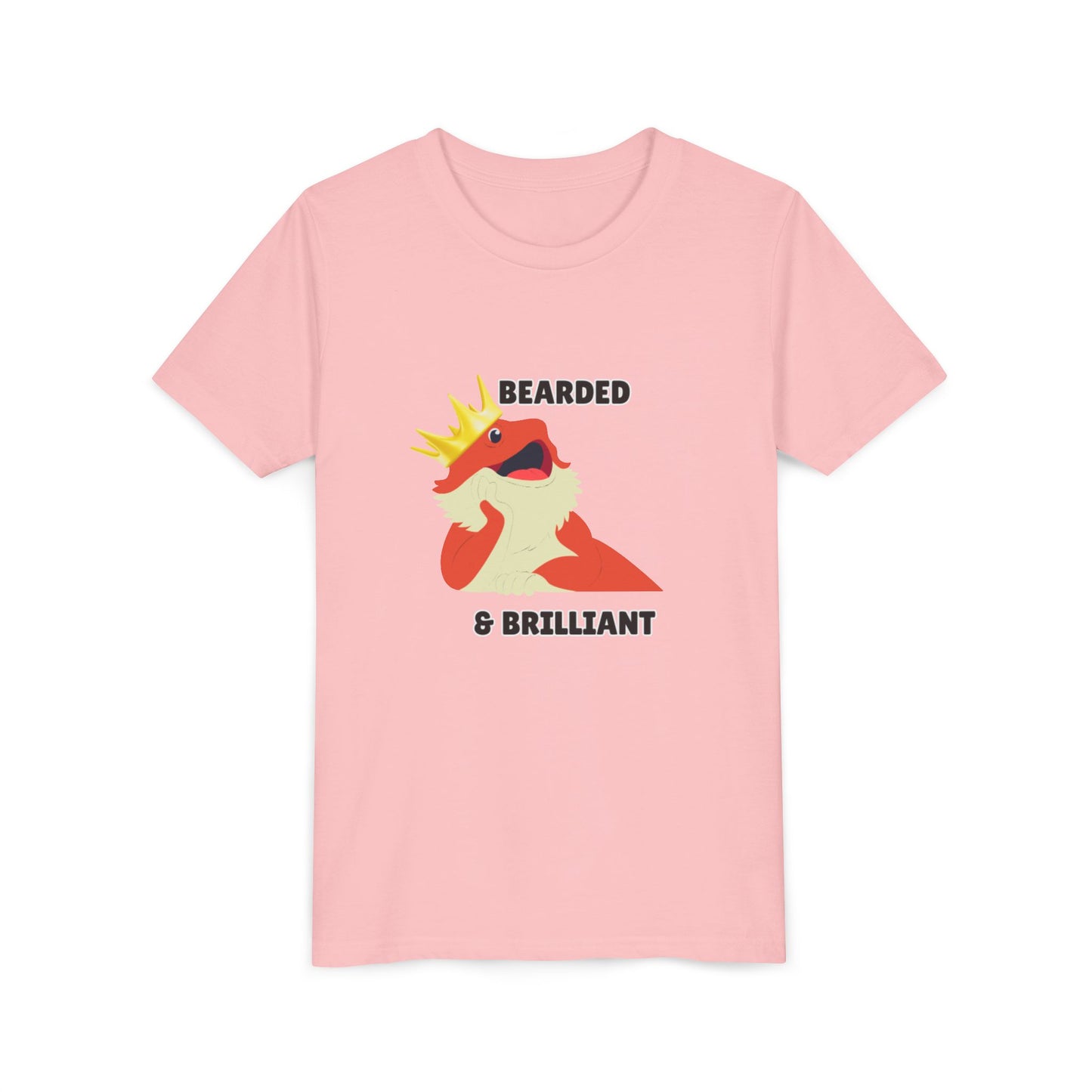Bearded & Brilliant Bearded Dragon Youth Tee Kids T-Shirt