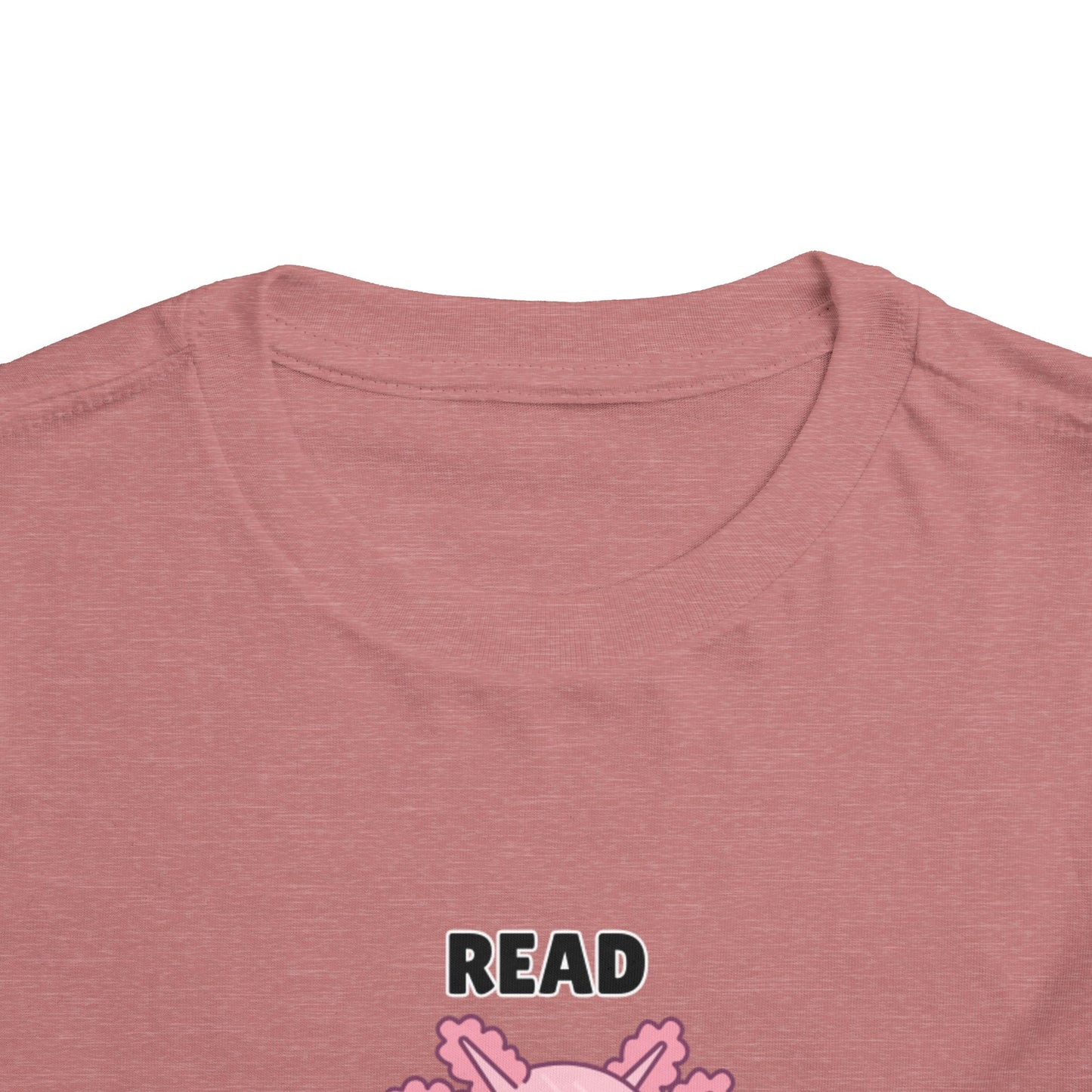 Toddler Sizes: Read Alotl Axolotl Cute Toddler Tee - "Read Alotl" Design, Kids' Short Sleeve T-Shirt, Gift for Book Lovers, Fun Reading Apparel, Toddler Gift Idea
