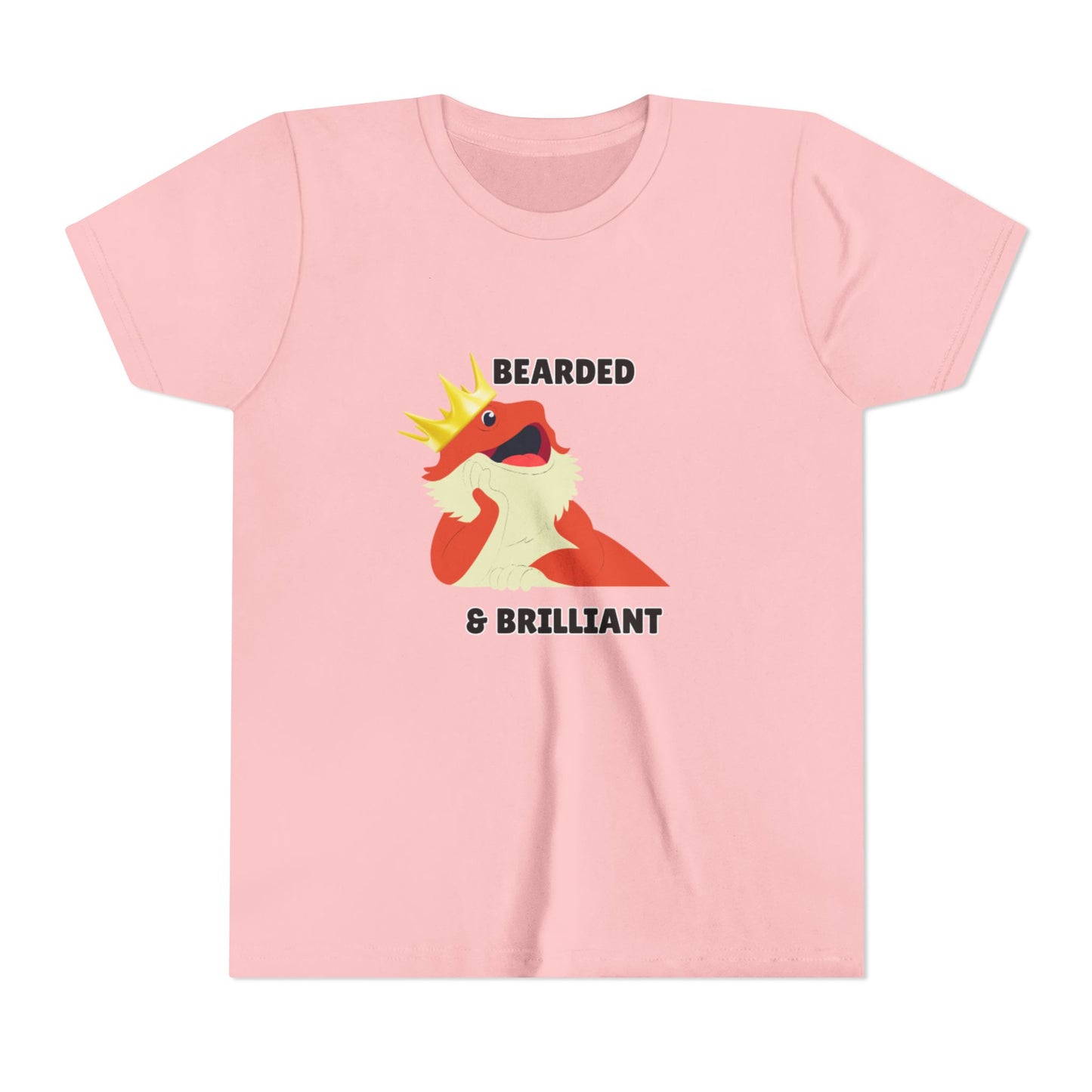 Bearded & Brilliant Bearded Dragon Youth Tee Kids T-Shirt