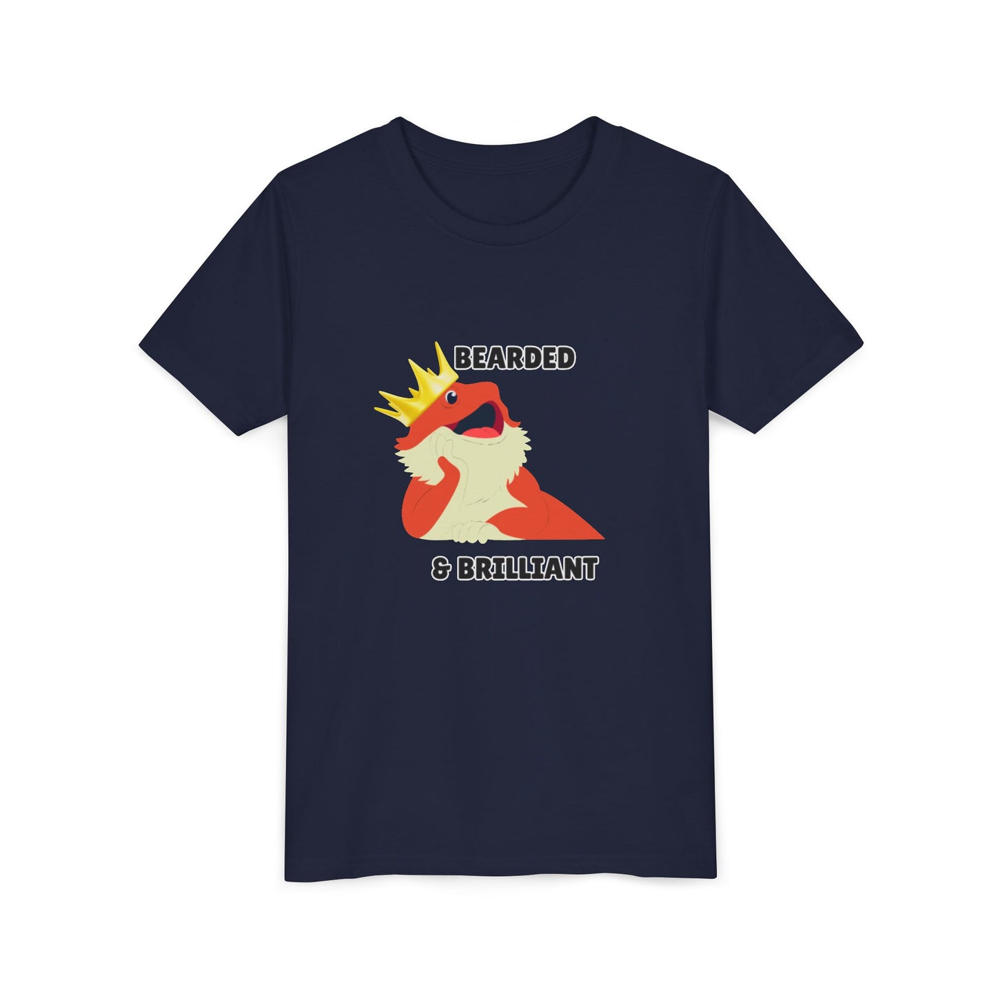 Bearded & Brilliant Bearded Dragon Youth Tee Kids T-Shirt