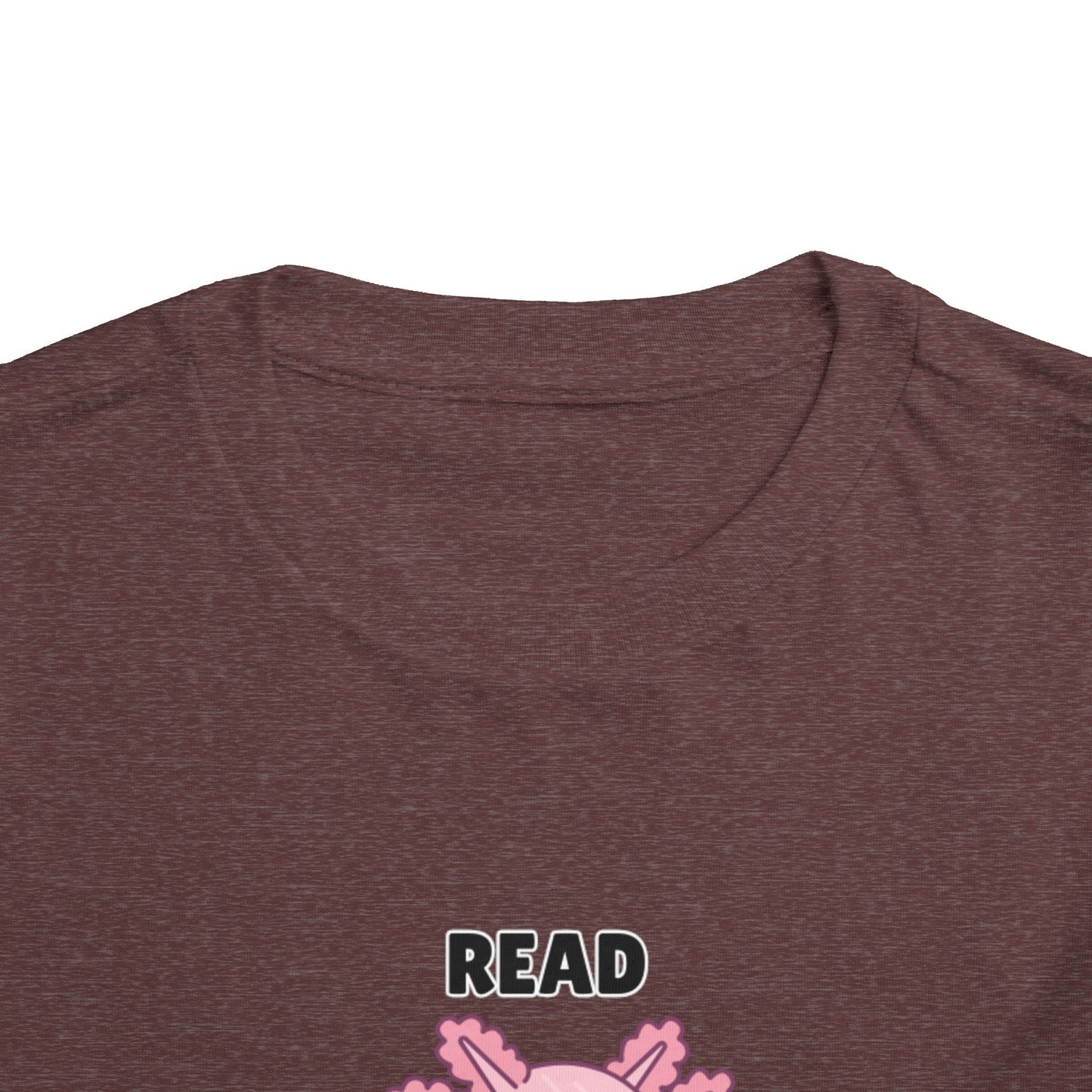 Toddler Sizes: Read Alotl Axolotl Cute Toddler Tee - "Read Alotl" Design, Kids' Short Sleeve T-Shirt, Gift for Book Lovers, Fun Reading Apparel, Toddler Gift Idea