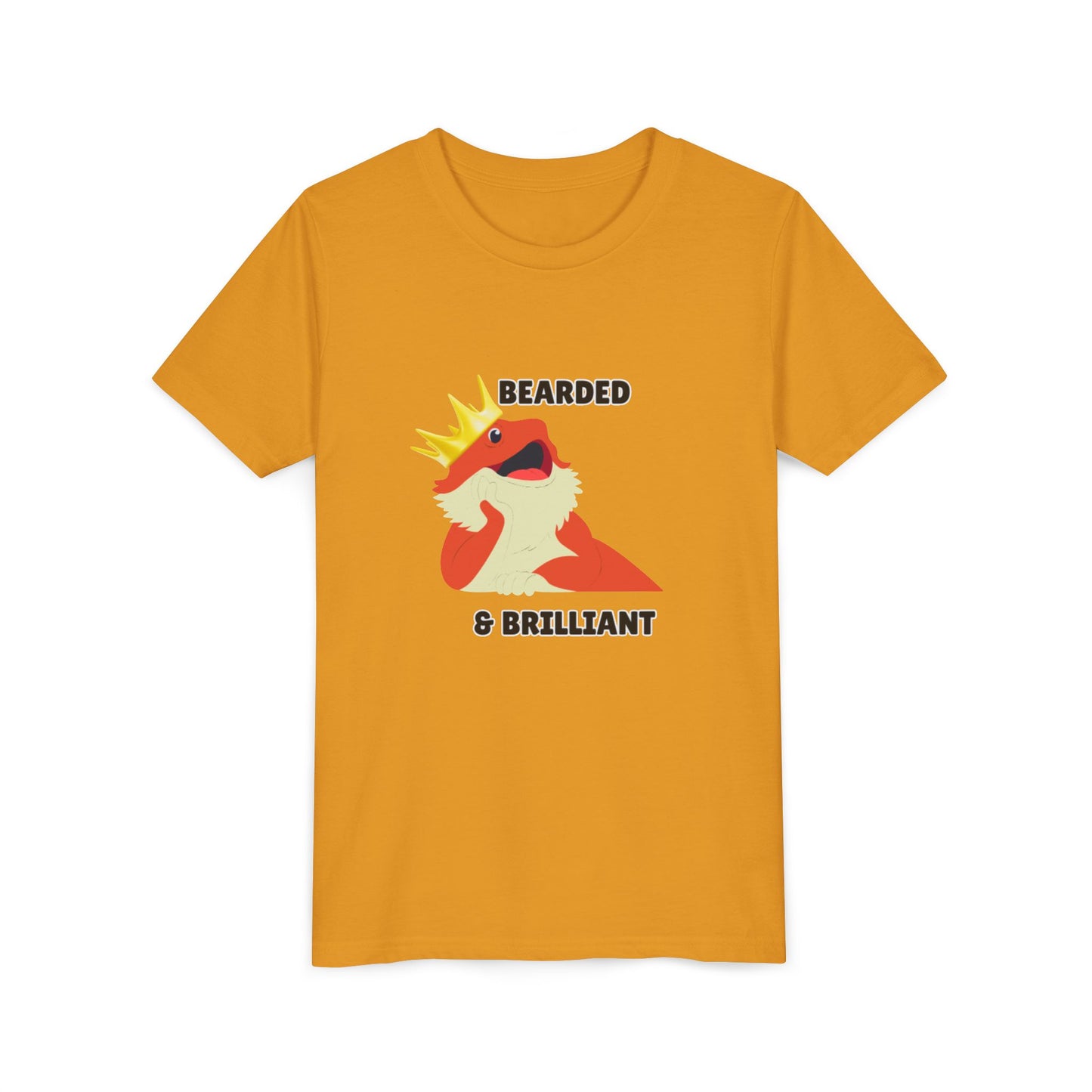 Bearded & Brilliant Bearded Dragon Youth Tee Kids T-Shirt