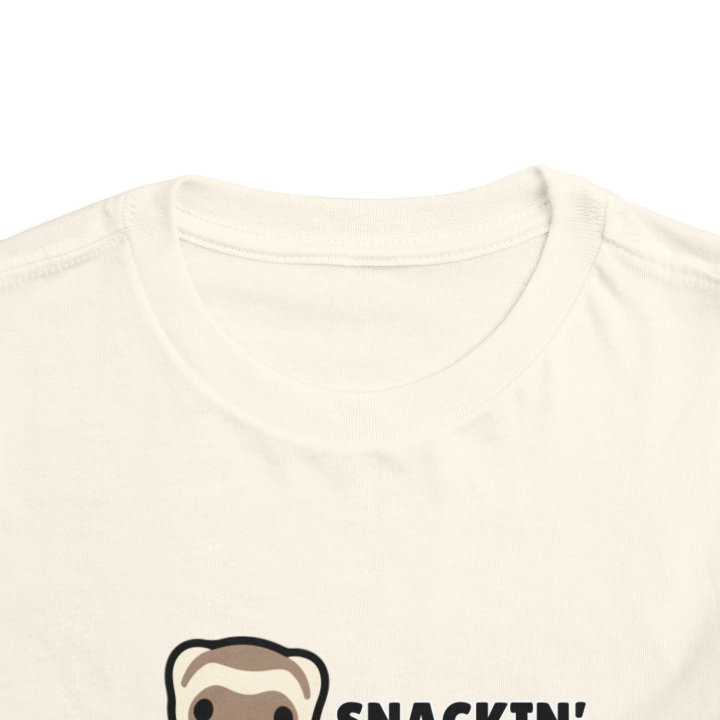 Toddler Sizes: Snackin' and Nappin' Ferret T-Shirt, Adorable Toddler Tee - Snackin' & Nappin', Ferrets, Snacks, Cute Kids Shirt, Birthday Gift, Nursery Wear, Fun Toddler Apparel