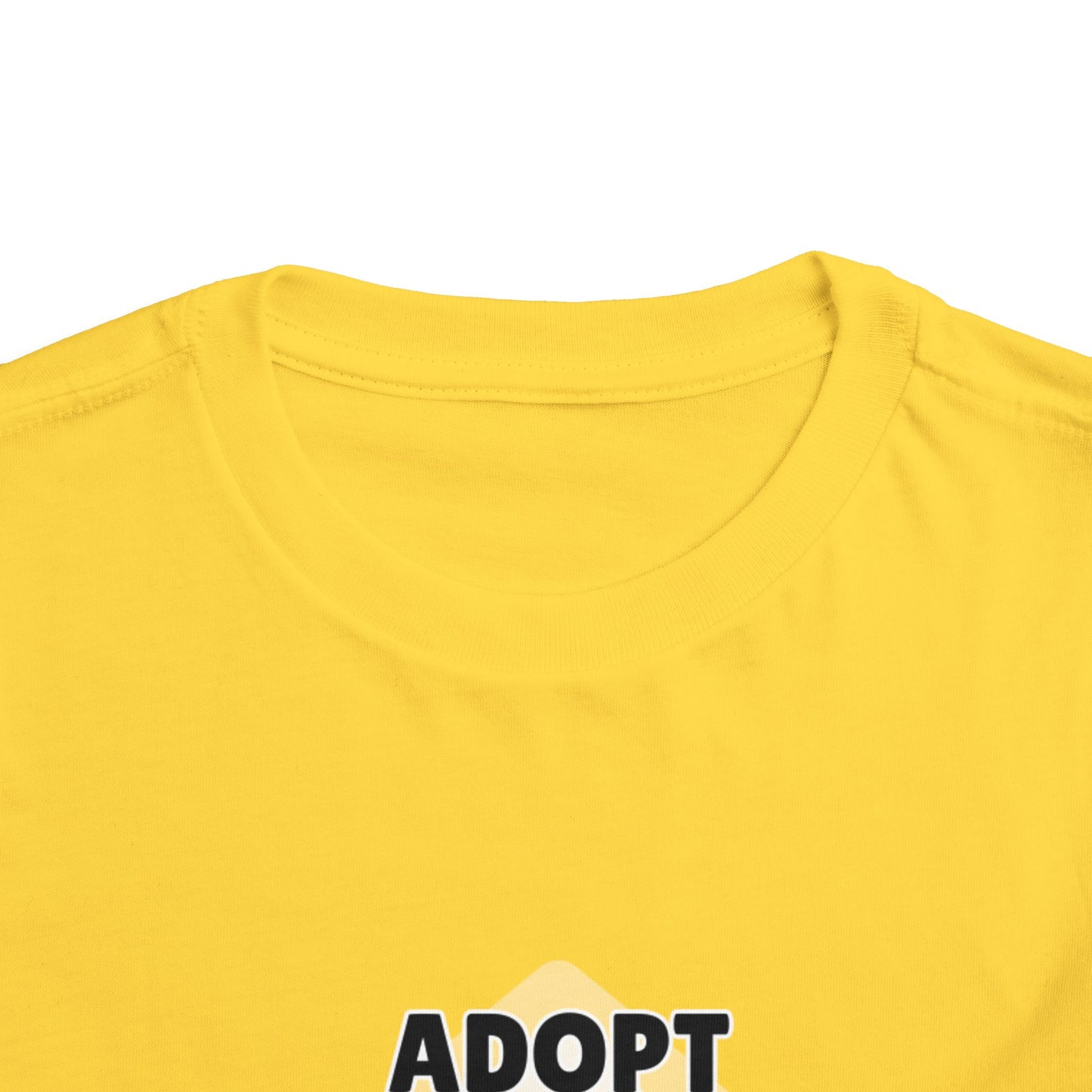 Toddler Sizes: Adopt Don't Shop Toddler Tee, Animal Rescue, Cute Animal Lover Shirt, Kids Apparel, Pet Adoption Awareness, Gift for Animal Lovers