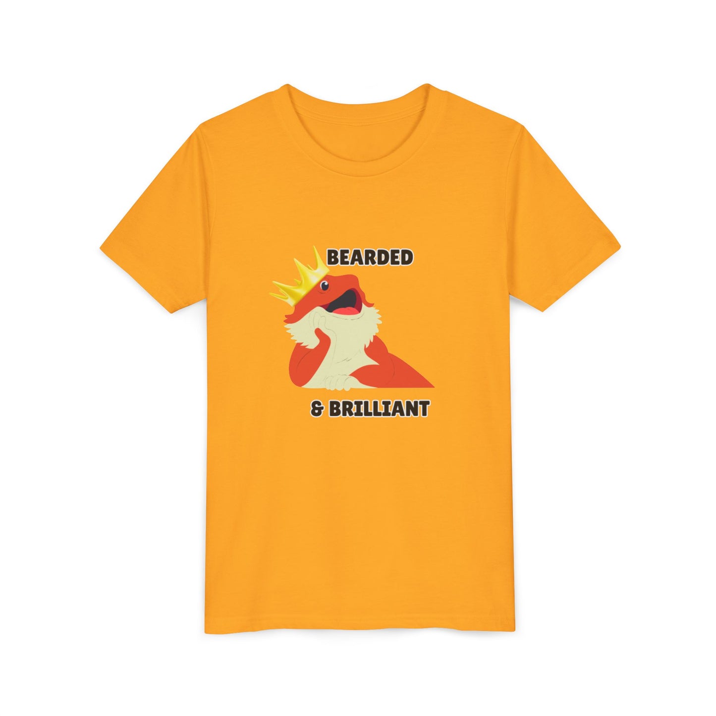 Bearded & Brilliant Bearded Dragon Youth Tee Kids T-Shirt