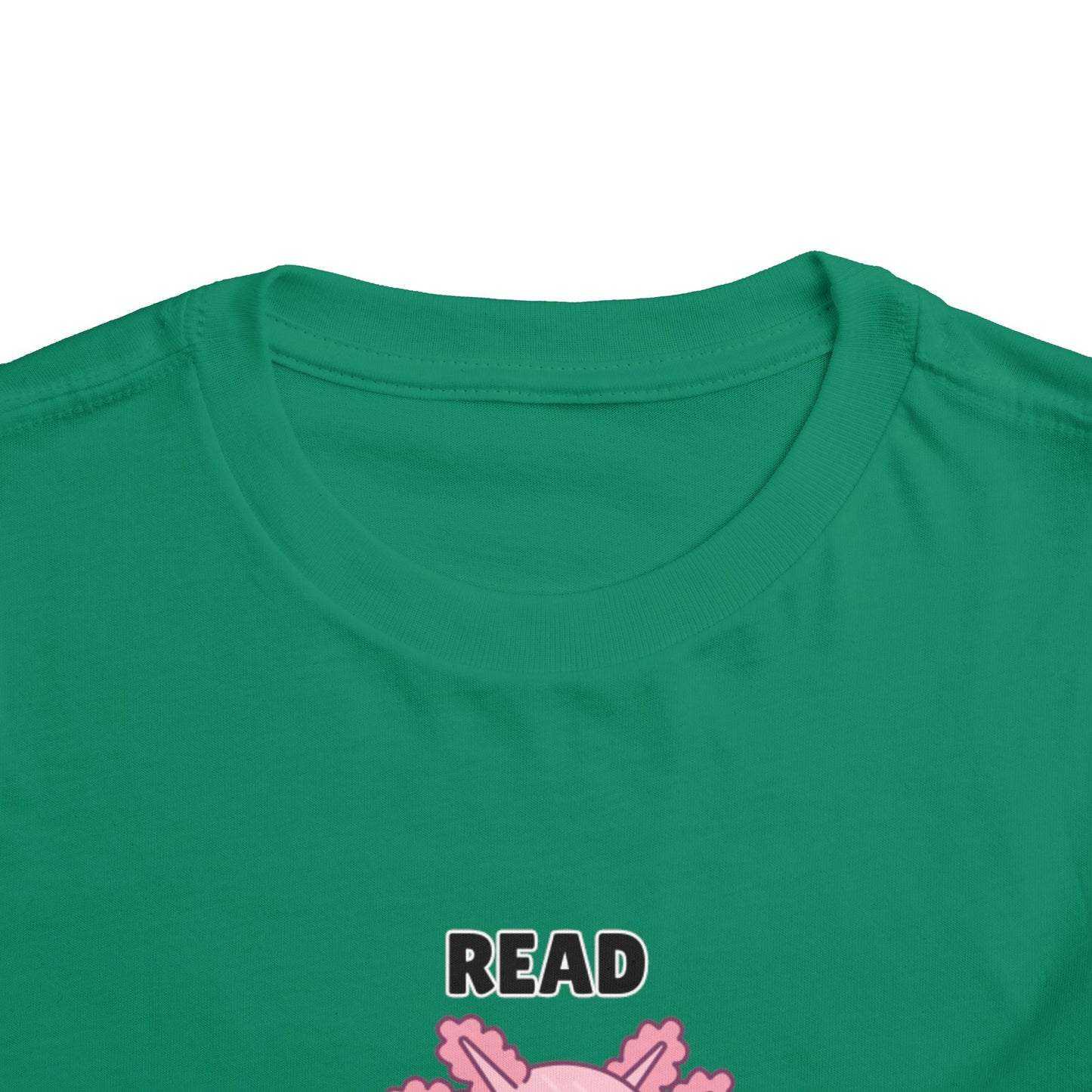 Toddler Sizes: Read Alotl Axolotl Cute Toddler Tee - "Read Alotl" Design, Kids' Short Sleeve T-Shirt, Gift for Book Lovers, Fun Reading Apparel, Toddler Gift Idea