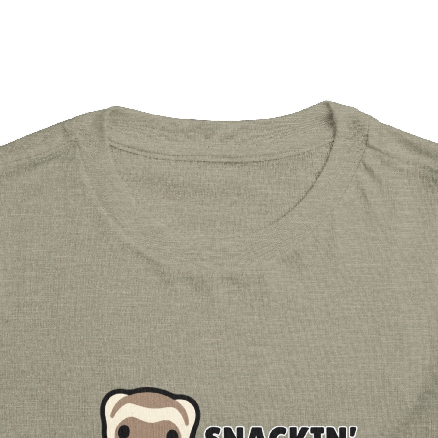 Toddler Sizes: Snackin' and Nappin' Ferret T-Shirt, Adorable Toddler Tee - Snackin' & Nappin', Ferrets, Snacks, Cute Kids Shirt, Birthday Gift, Nursery Wear, Fun Toddler Apparel