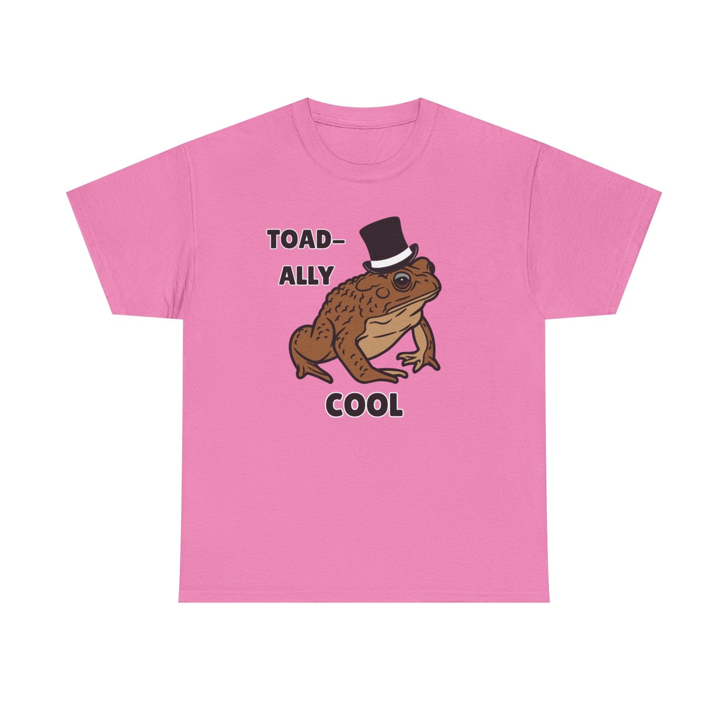 Adult Sizes: Toadally Cool Toad and Frog Tee, Unisex Cotton Shirt, Funny Frog Clothing, Gift for Nature Lovers, Casual Wear for Any Occasion