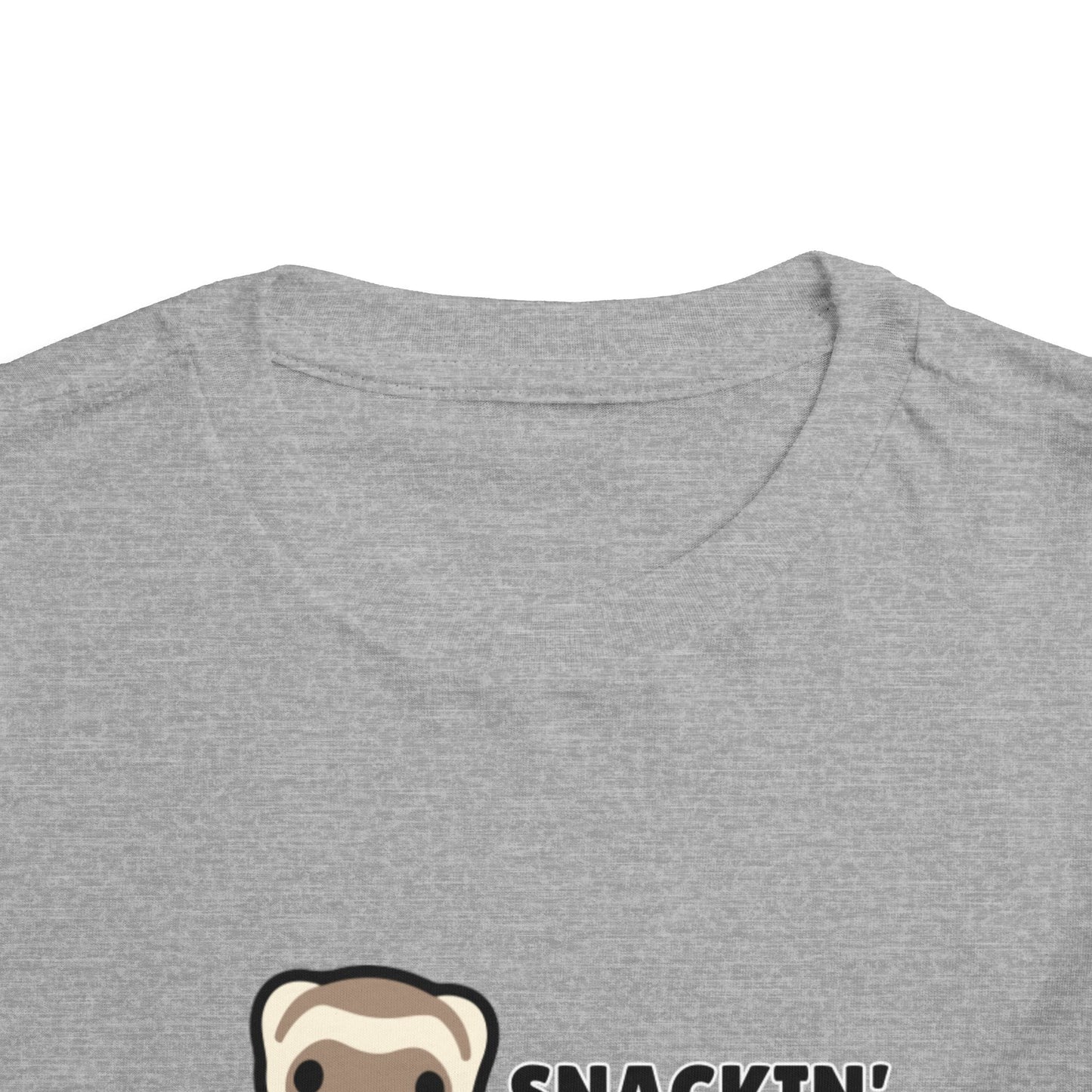 Toddler Sizes: Snackin' and Nappin' Ferret T-Shirt, Adorable Toddler Tee - Snackin' & Nappin', Ferrets, Snacks, Cute Kids Shirt, Birthday Gift, Nursery Wear, Fun Toddler Apparel