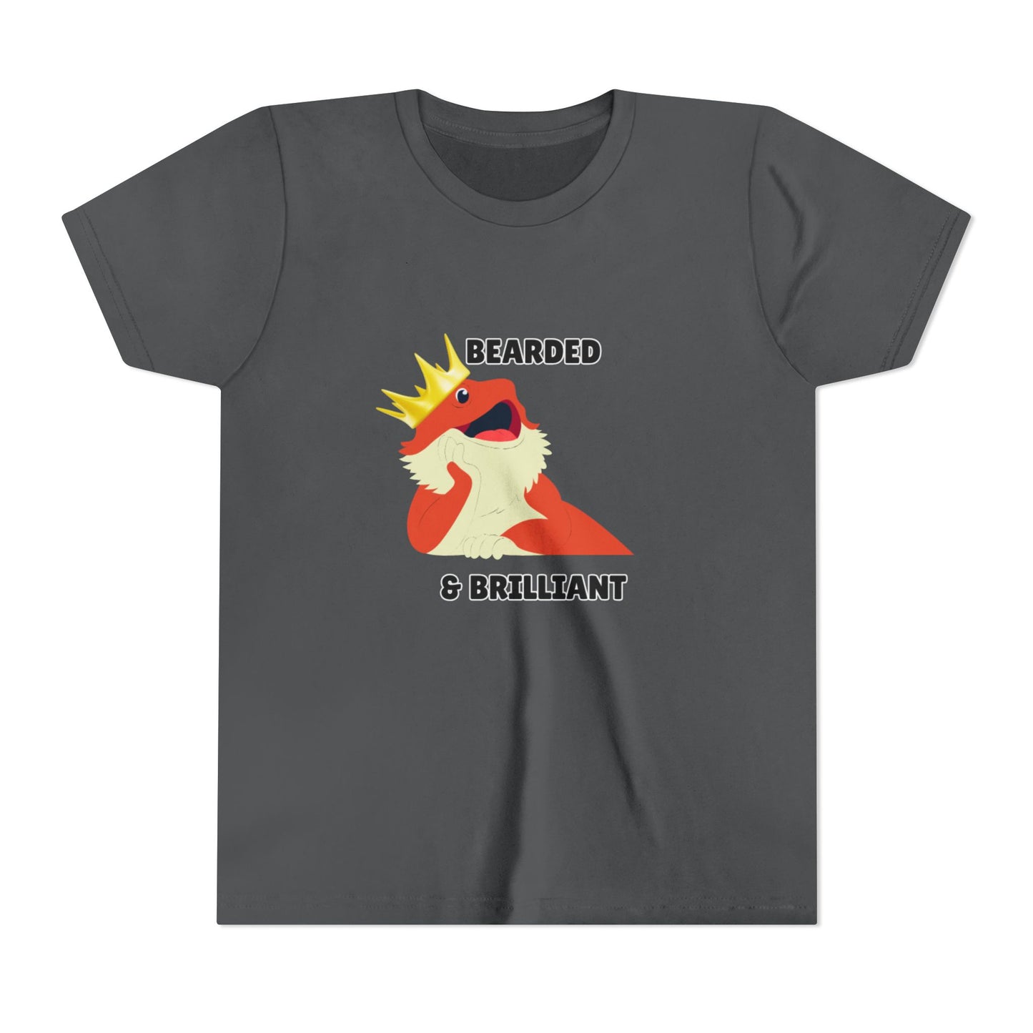 Bearded & Brilliant Bearded Dragon Youth Tee Kids T-Shirt