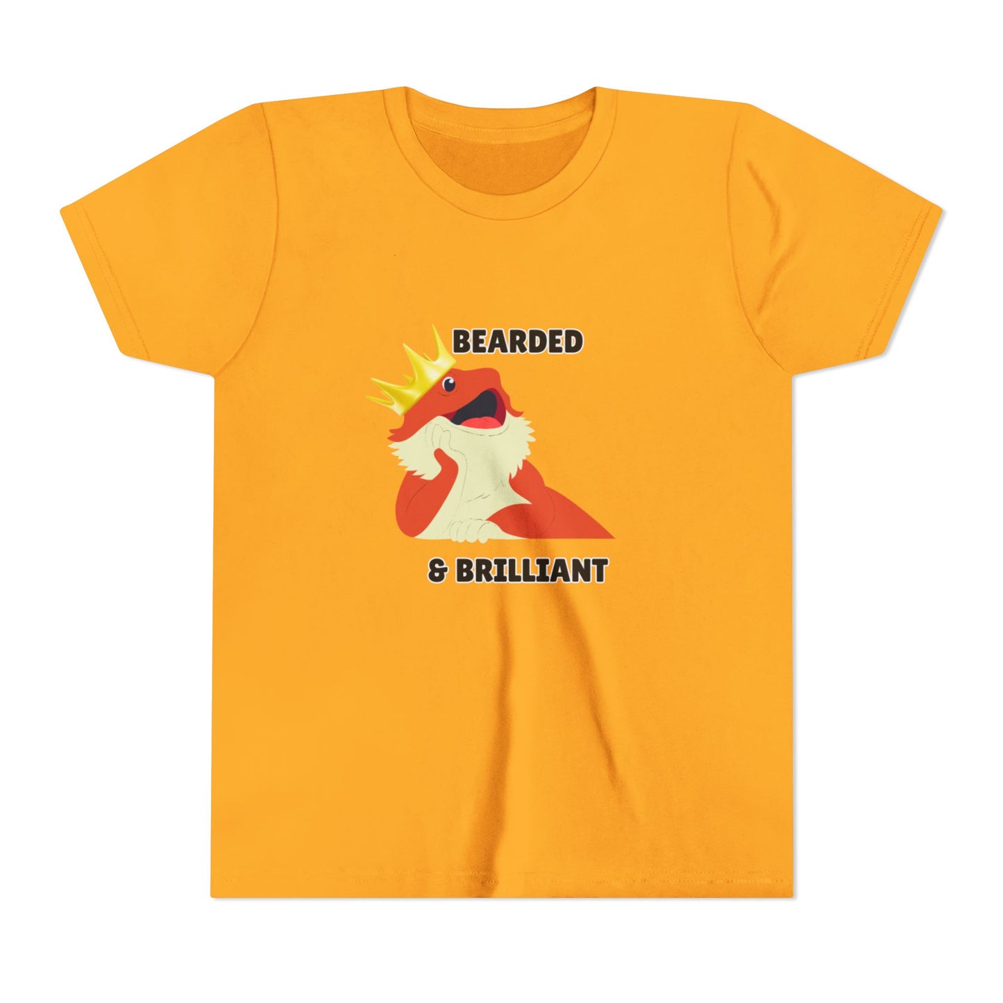 Bearded & Brilliant Bearded Dragon Youth Tee Kids T-Shirt