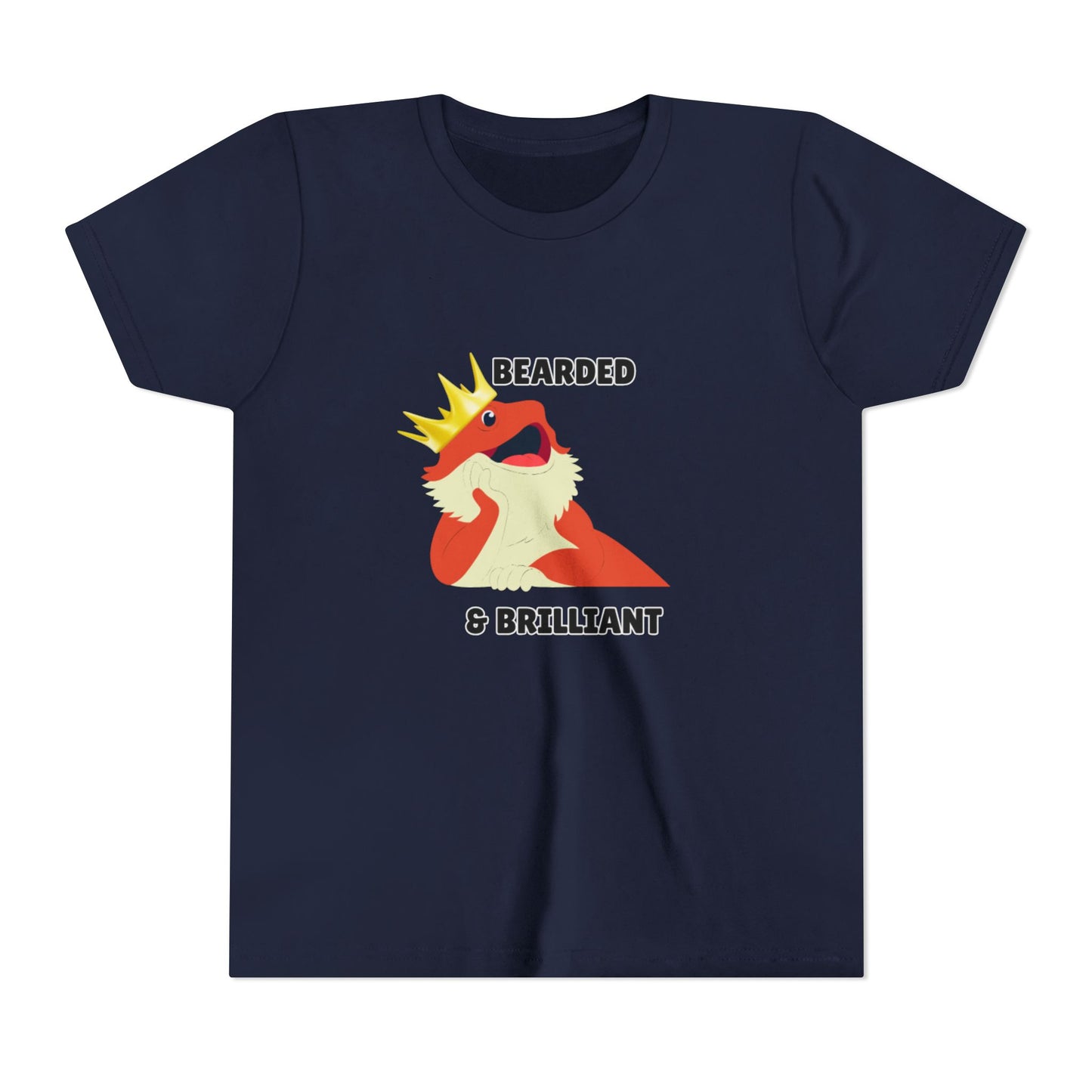Bearded & Brilliant Bearded Dragon Youth Tee Kids T-Shirt