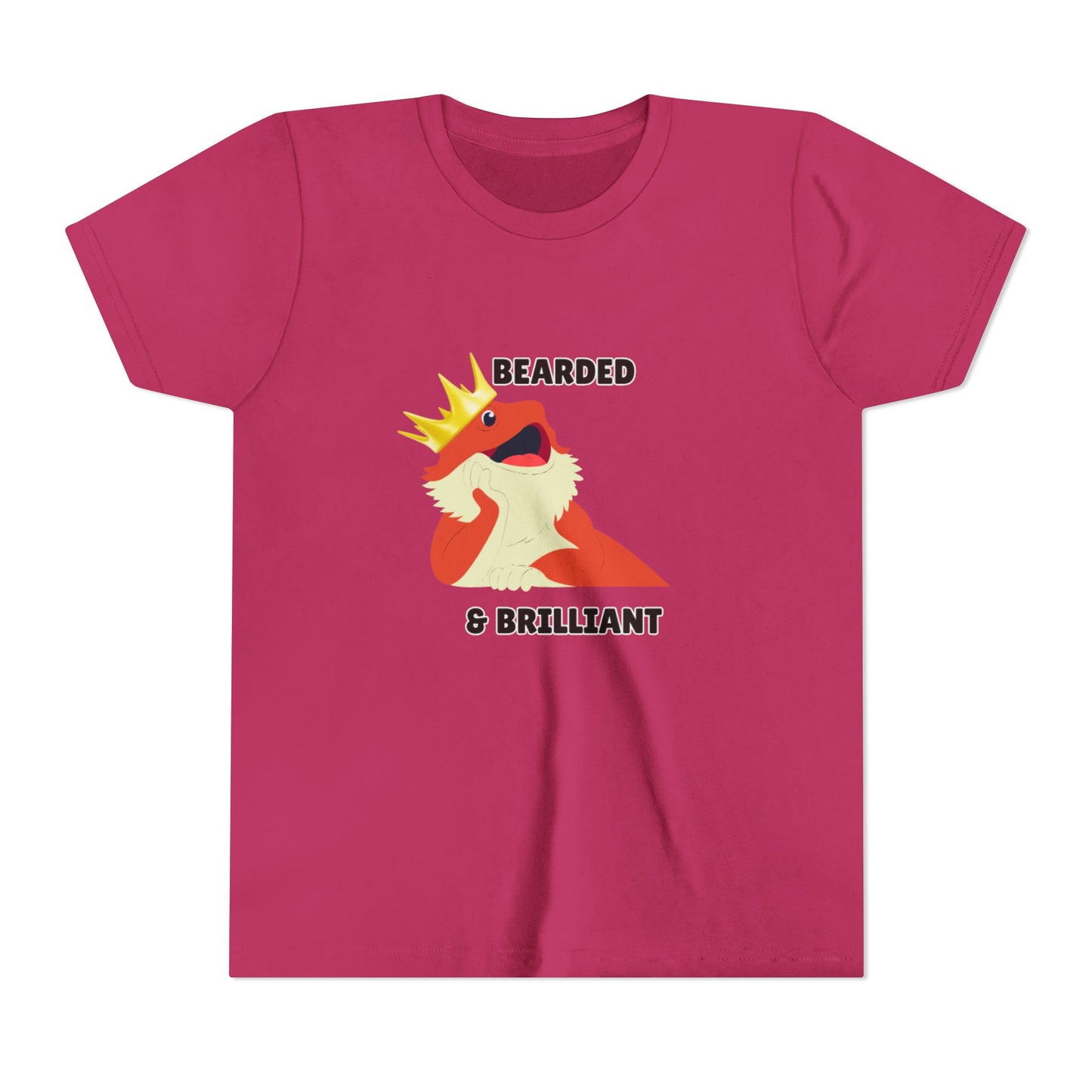 Bearded & Brilliant Bearded Dragon Youth Tee Kids T-Shirt