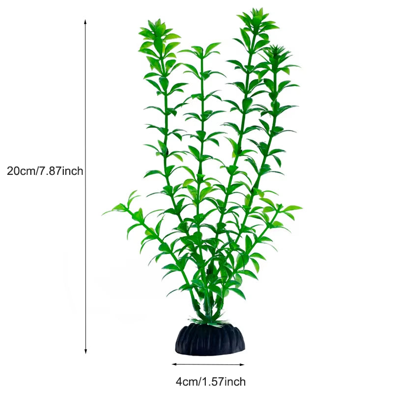 Artificial Aquarium Decor Plants Plastic Aquatic Plants Underwater Plants Aquarium Accessories