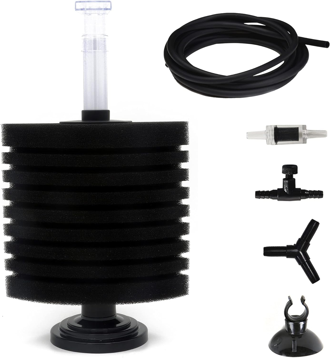 Aquarium Bio Sponge Filter up to 60 Gallon, 75 Gallon Large Sponge Filter for Breeding Fry Shrimp Fish Tank (Fit for 75 Gallon)