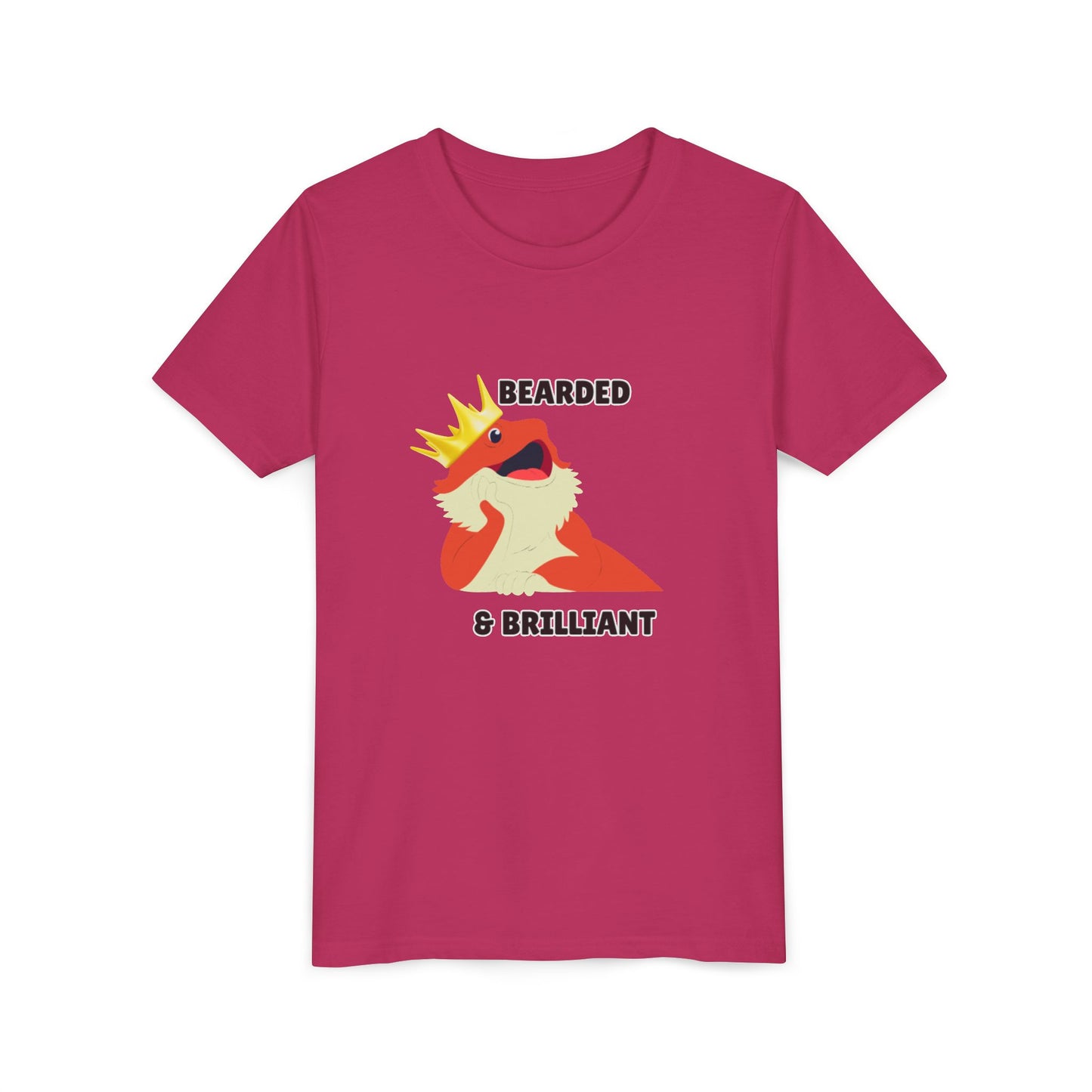 Bearded & Brilliant Bearded Dragon Youth Tee Kids T-Shirt