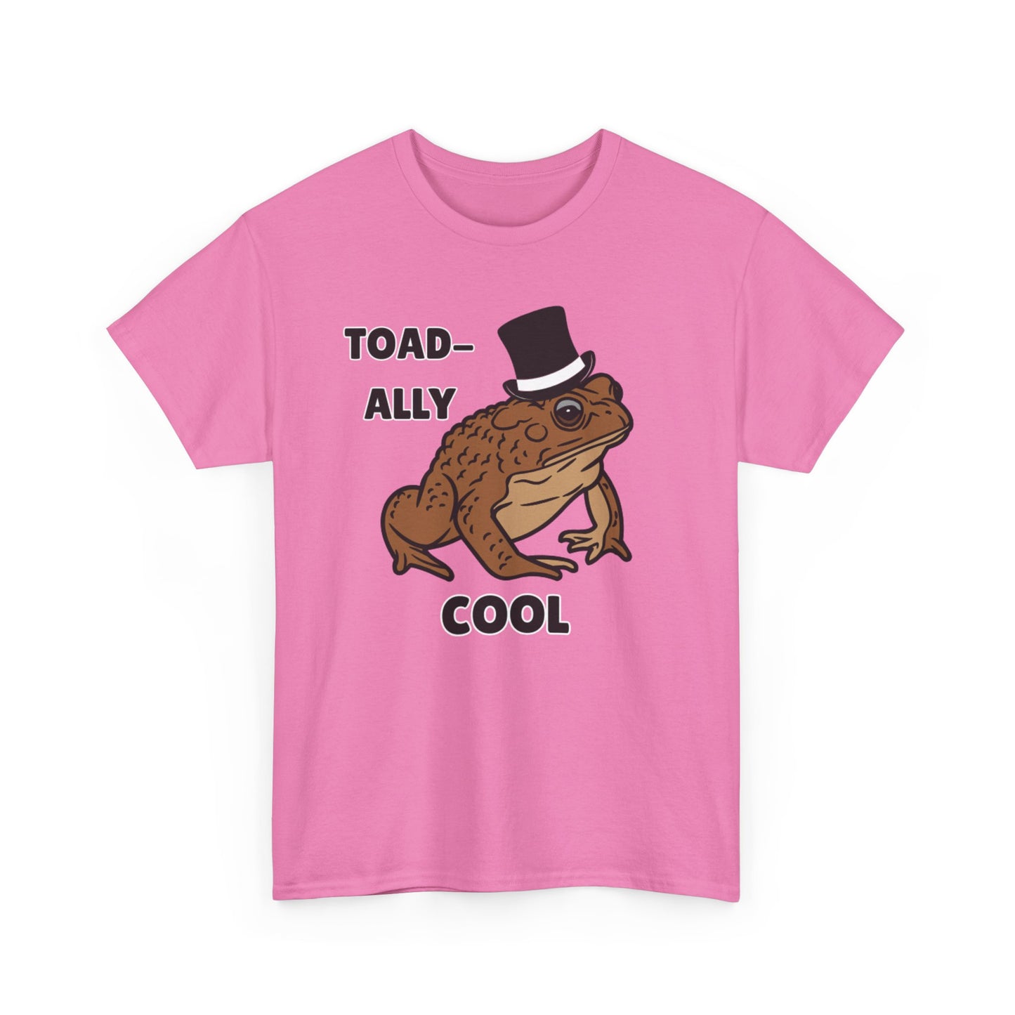 Adult Sizes: Toadally Cool Toad and Frog Tee, Unisex Cotton Shirt, Funny Frog Clothing, Gift for Nature Lovers, Casual Wear for Any Occasion