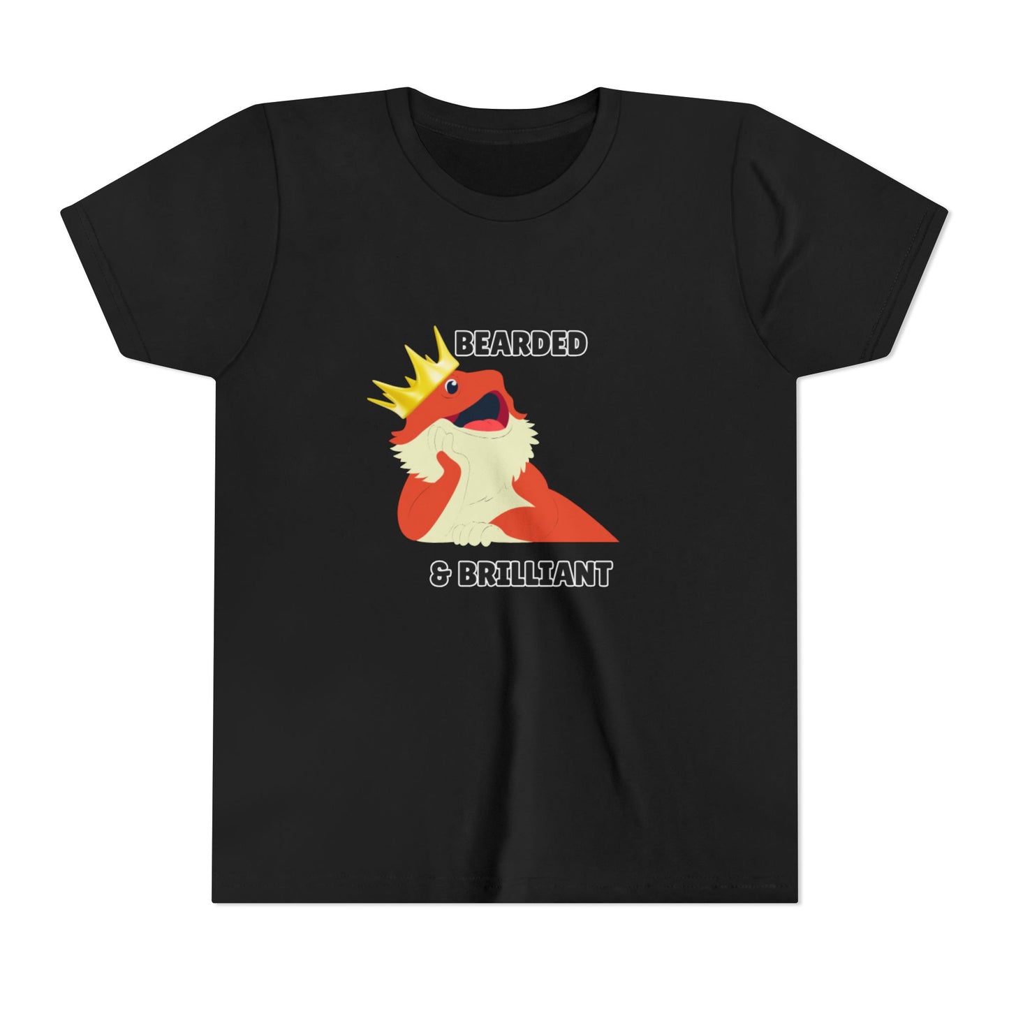 Bearded & Brilliant Bearded Dragon Youth Tee Kids T-Shirt