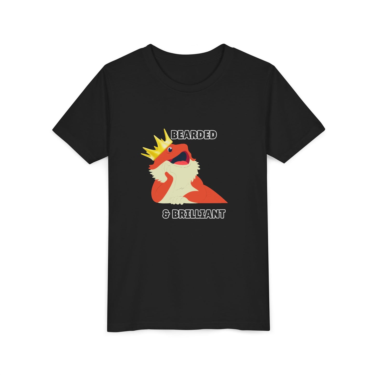 Bearded & Brilliant Bearded Dragon Youth Tee Kids T-Shirt