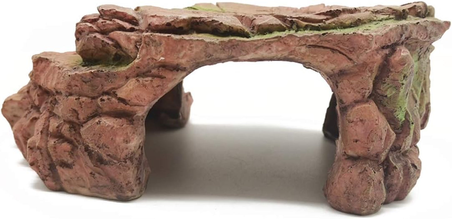 Turtle Platform Rectangular Aquarium Fish Tank Adjustable Turtle Basking Platform Reptile Resting Terrace Tortoise Climbing Platform