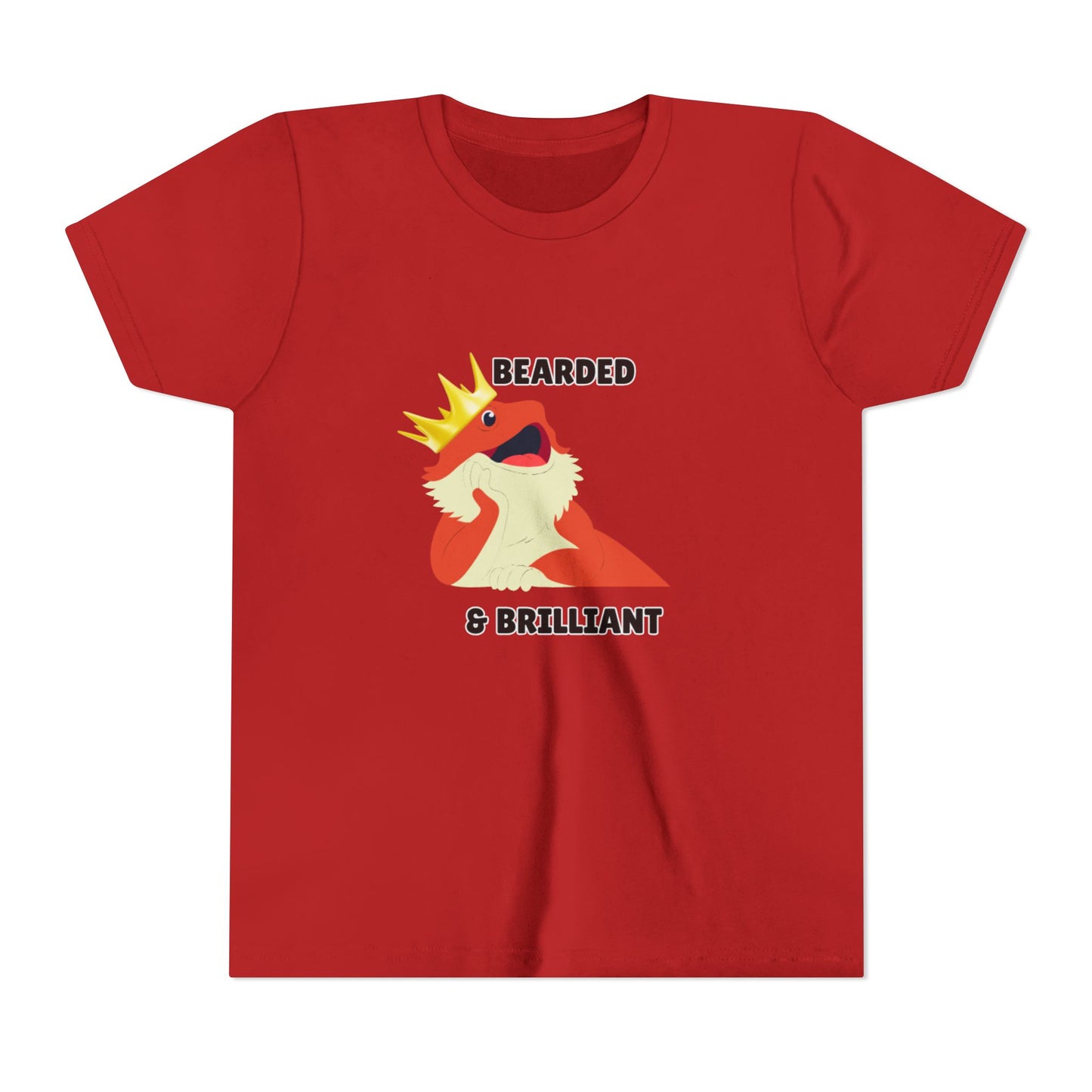 Bearded & Brilliant Bearded Dragon Youth Tee Kids T-Shirt