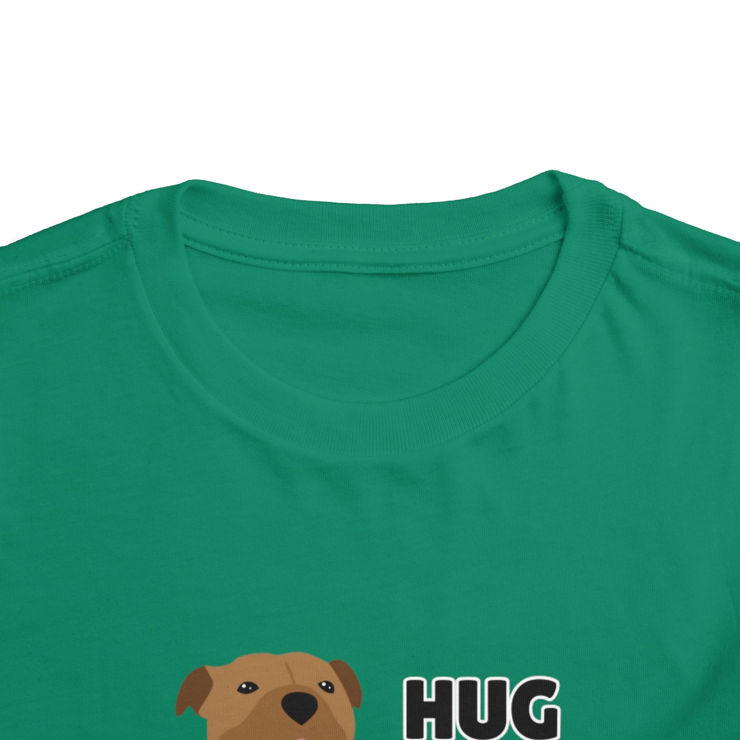 Toddler Sizes: Hug a Pitbull, Animal Rescue, Animal Adoption, Pit Bull Love Tee - Cute Short Sleeve Shirt for Kids, Animal Lovers Gift, Dog Lover Apparel, Playful Toddler Outfit, Funny Pet Tee