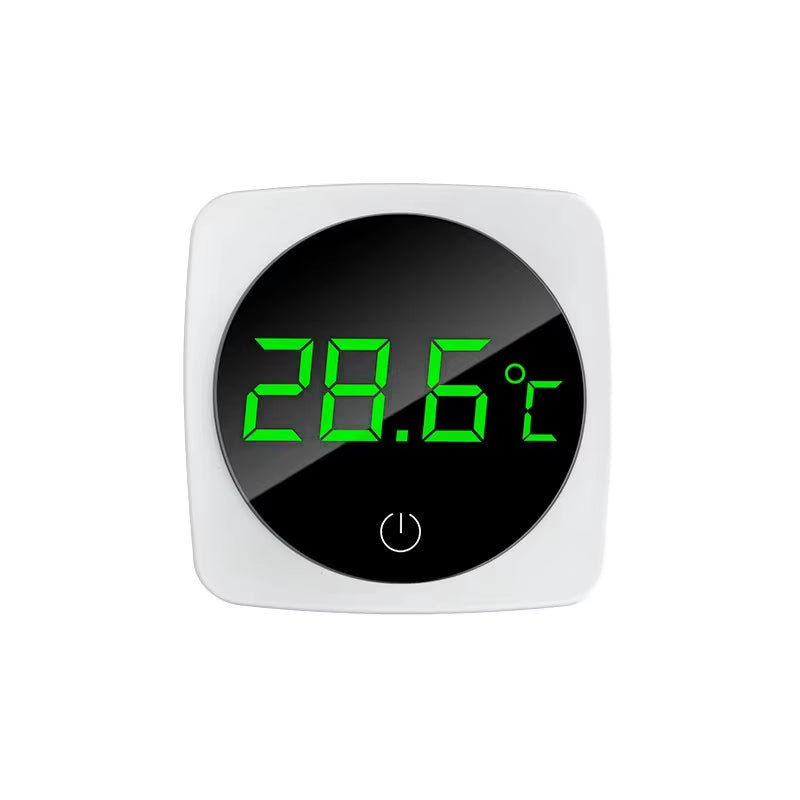 MINYUE Aquarium Thermometer LCD Digital External Thermometer Charging Type-C Fish Tank Mini Thermometer High Precision -9.9-50℃