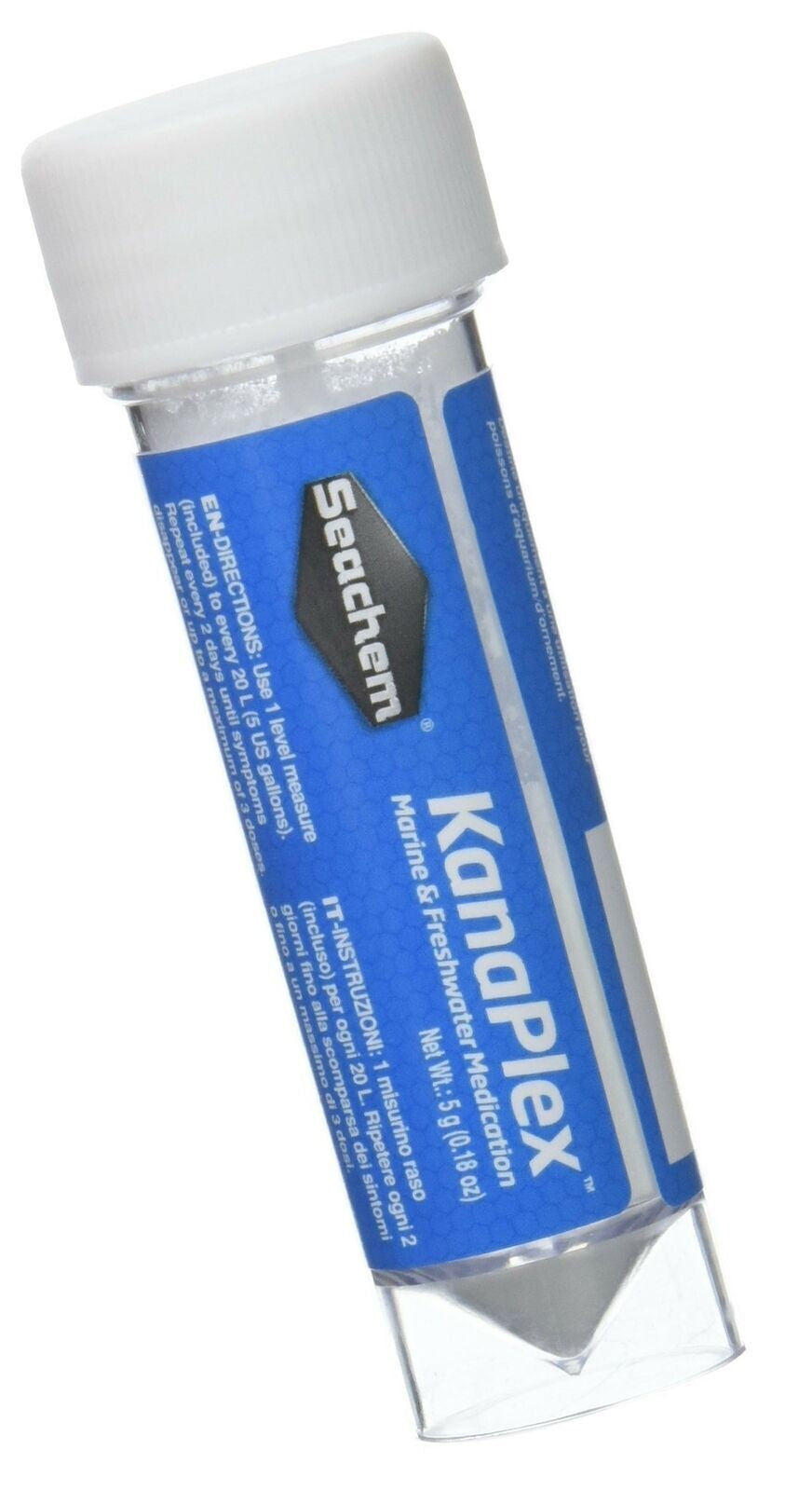 Seachem Kanaplex Treats Fungal and Bacterial Fish Diseases - 5 Grams (0.18Oz)