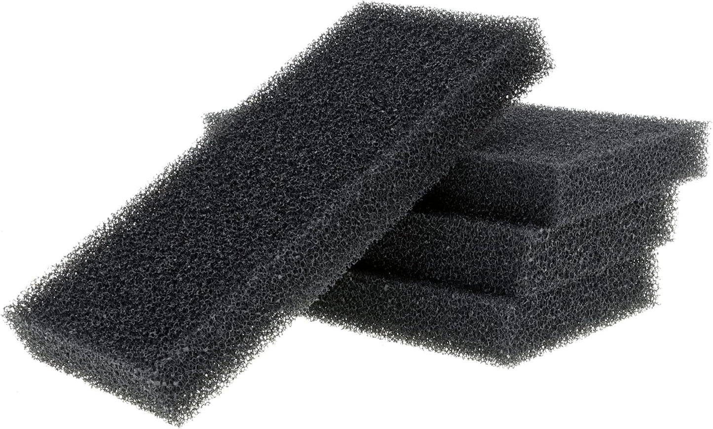 4 Pieces Aquarium Filter Foam Sponges Pad, Fish Tank Bio Sponge Coarse Sheet Filter Media Pad, Cut-To-Size Foam for Pet Filters (8X4X1 Inch 4 Pcs)