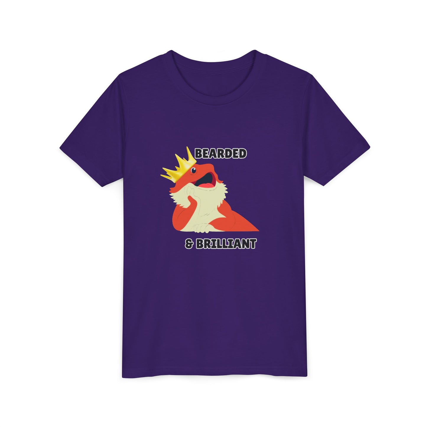 Bearded & Brilliant Bearded Dragon Youth Tee Kids T-Shirt