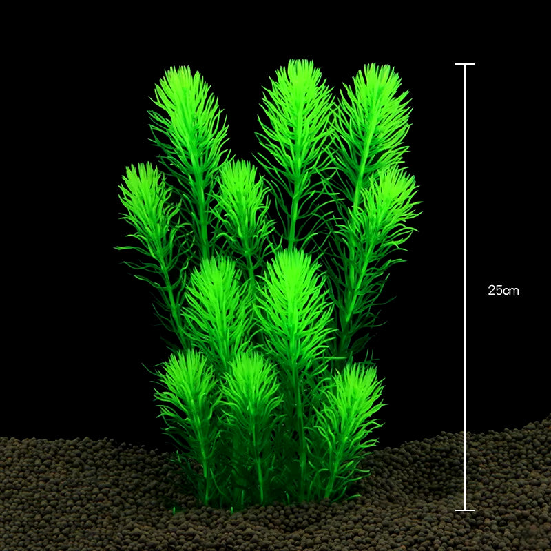 Artificial Aquarium Decor Plants Plastic Aquatic Plants Underwater Plants Aquarium Accessories