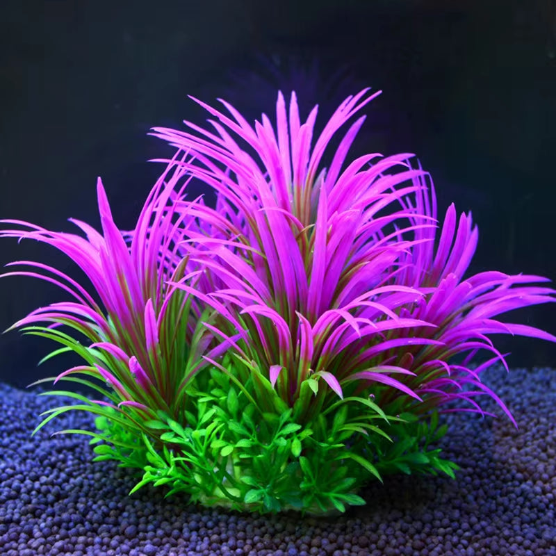 Artificial Aquarium Decor Plants Plastic Aquatic Plants Underwater Plants Aquarium Accessories