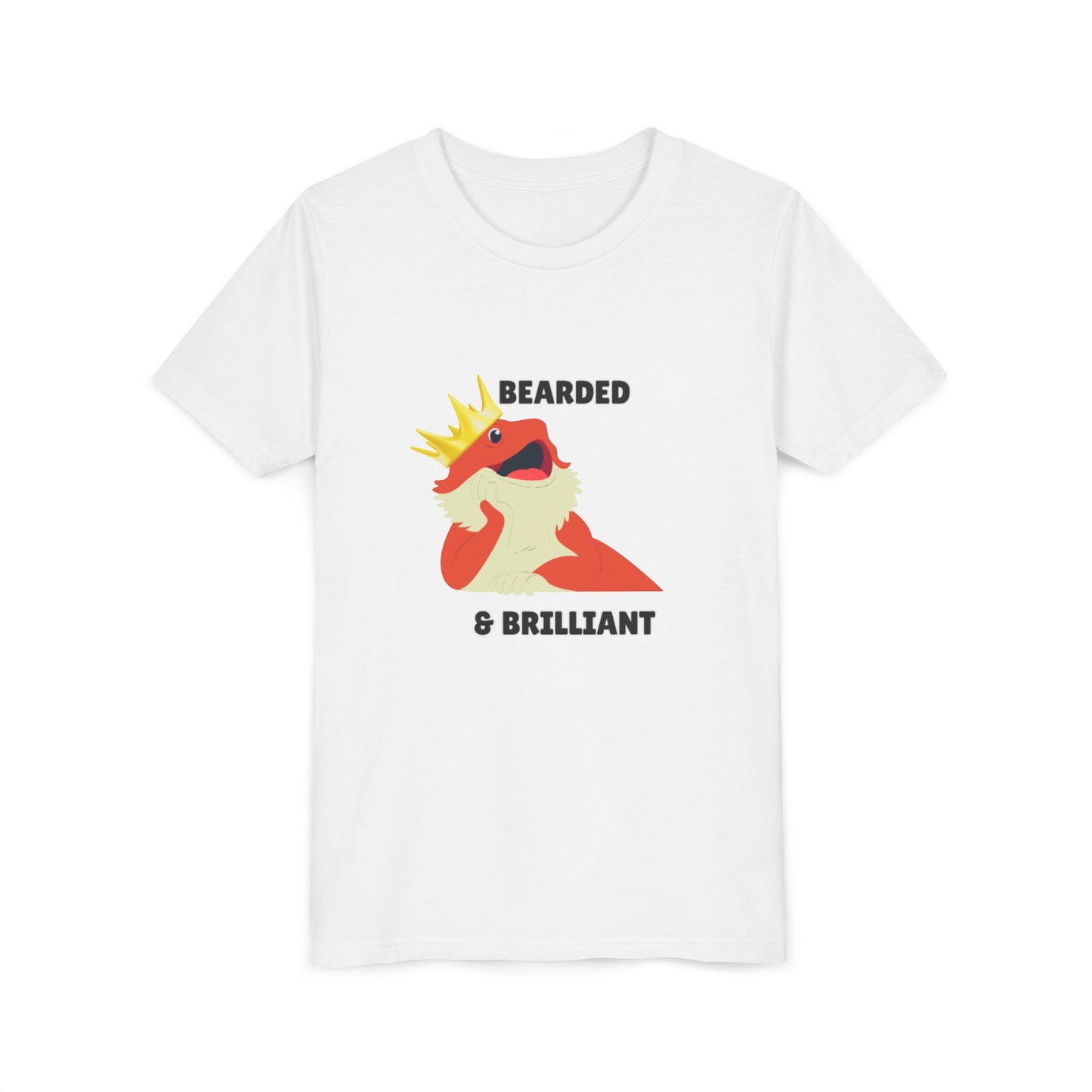 Bearded & Brilliant Bearded Dragon Youth Tee Kids T-Shirt
