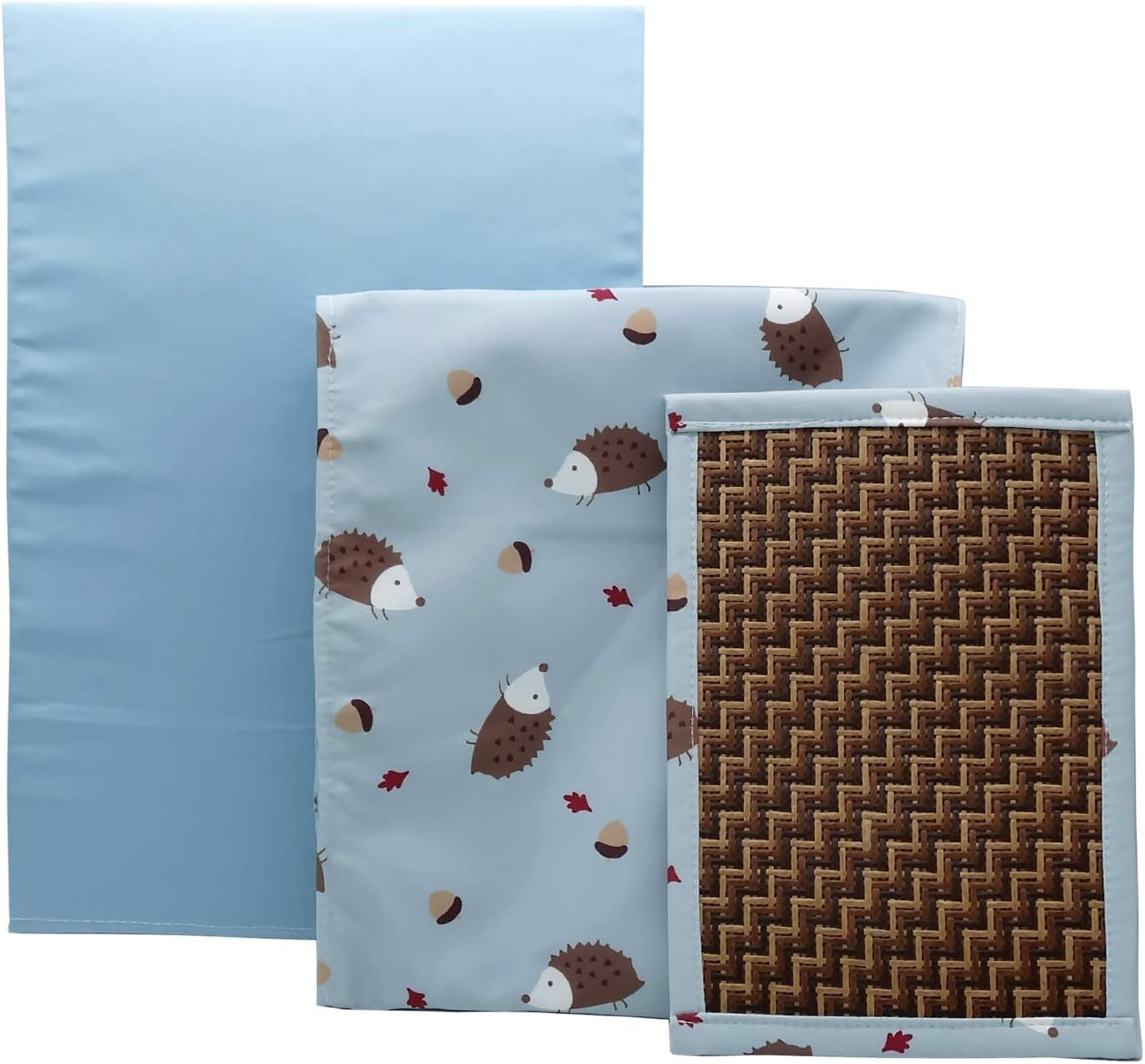 Handmade Sleeping Hideout Cave Tunnel for Baby Chinchillas/Mice/Gerbil Rats/Chinchilla/Squirrel/Guinea Pigs/Hedgehog/Dwarf Rabbit and Other Small Animal Beds (Blue)