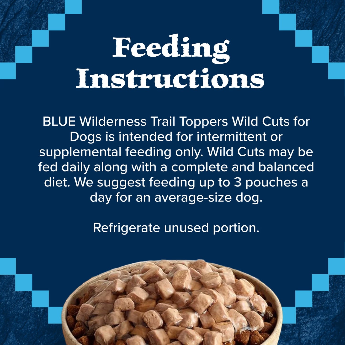 (4 Pack) Wilderness Wild Cuts Wet Dog Food Toppers, Chicken & Beef, 3-Oz. (12 Count)