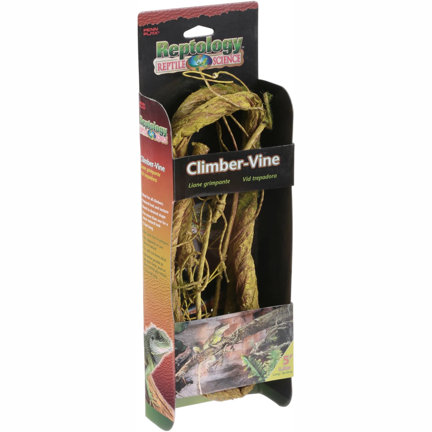 Reptology Climber Vine for Reptiles – Green – 5 Feet