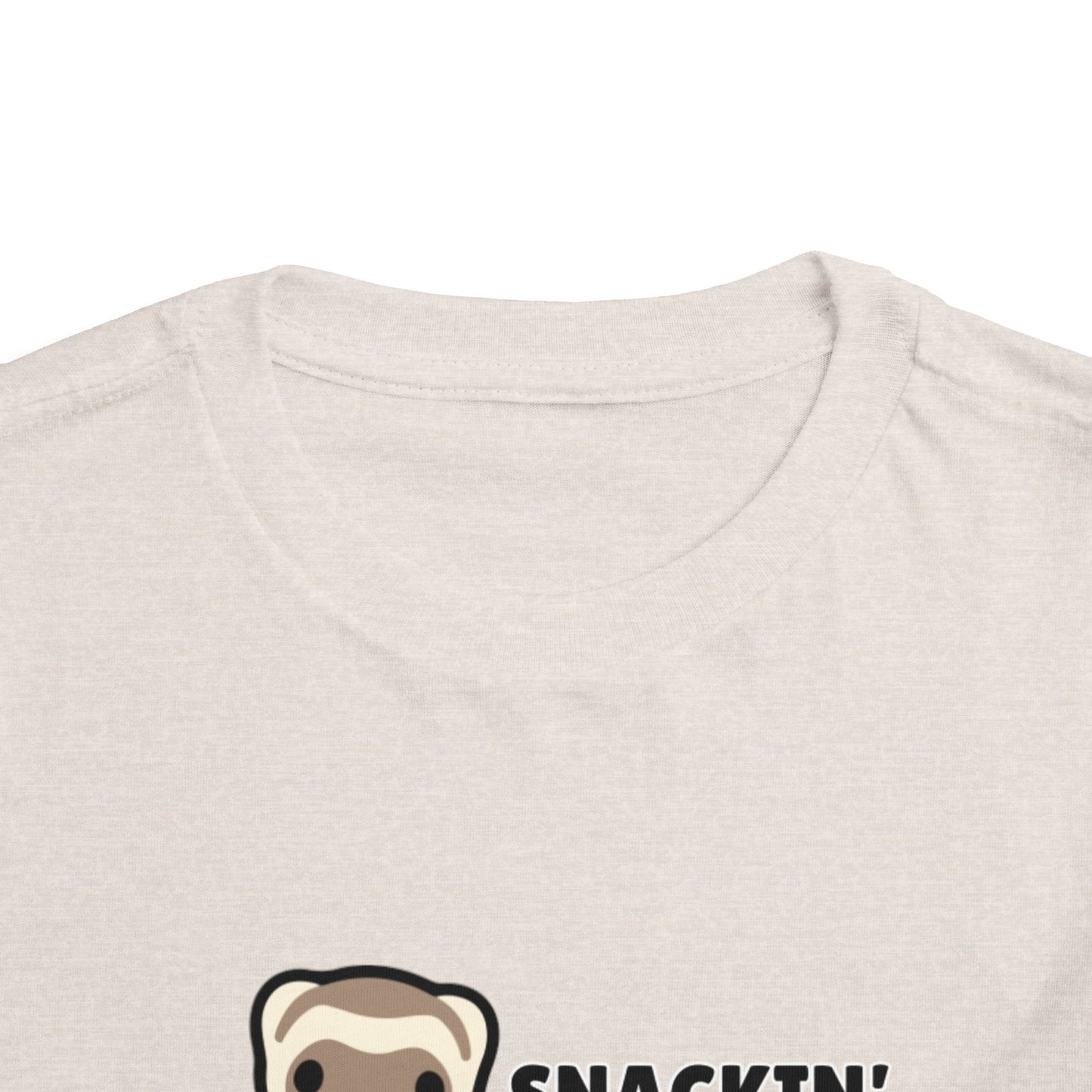 Toddler Sizes: Snackin' and Nappin' Ferret T-Shirt, Adorable Toddler Tee - Snackin' & Nappin', Ferrets, Snacks, Cute Kids Shirt, Birthday Gift, Nursery Wear, Fun Toddler Apparel