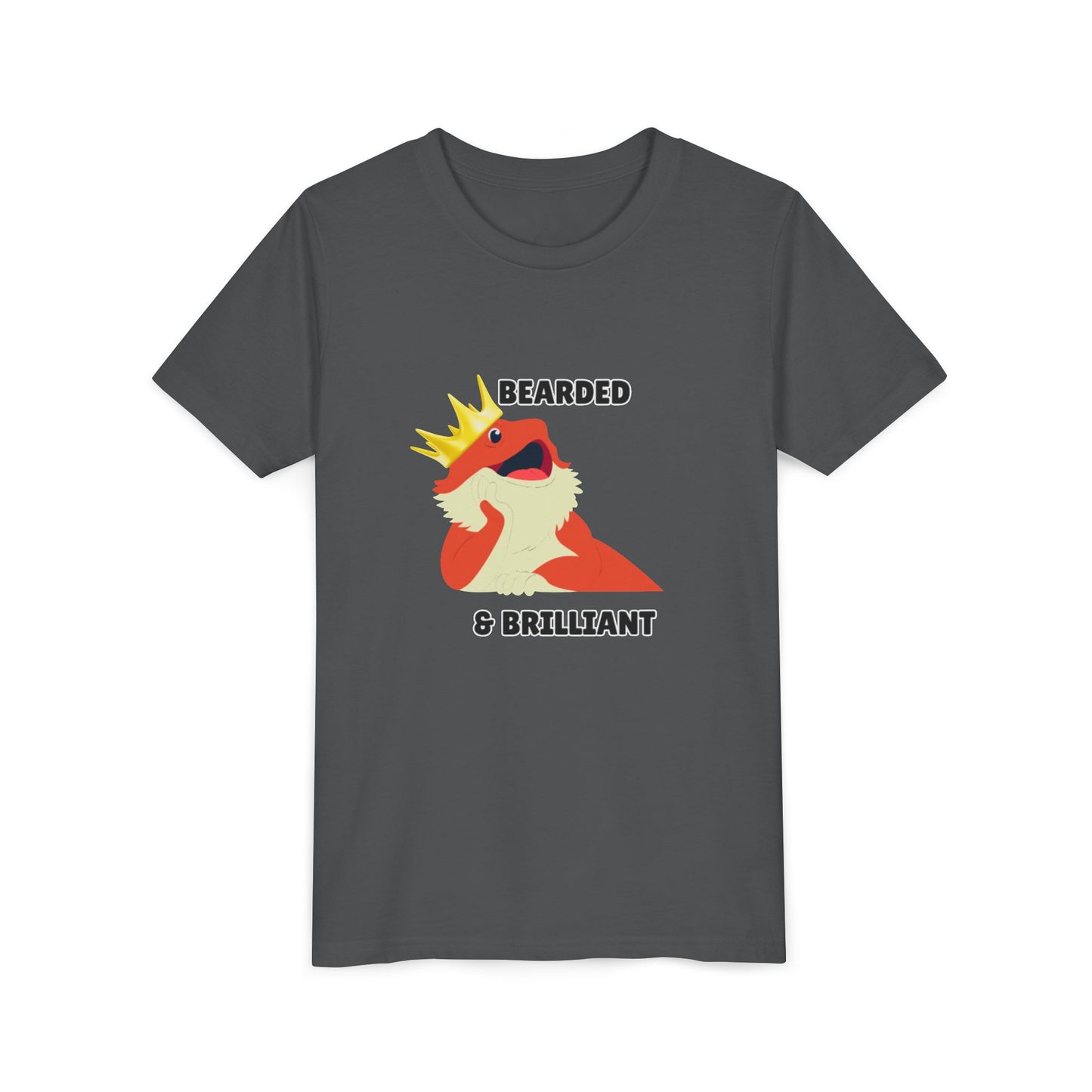 Bearded & Brilliant Bearded Dragon Youth Tee Kids T-Shirt