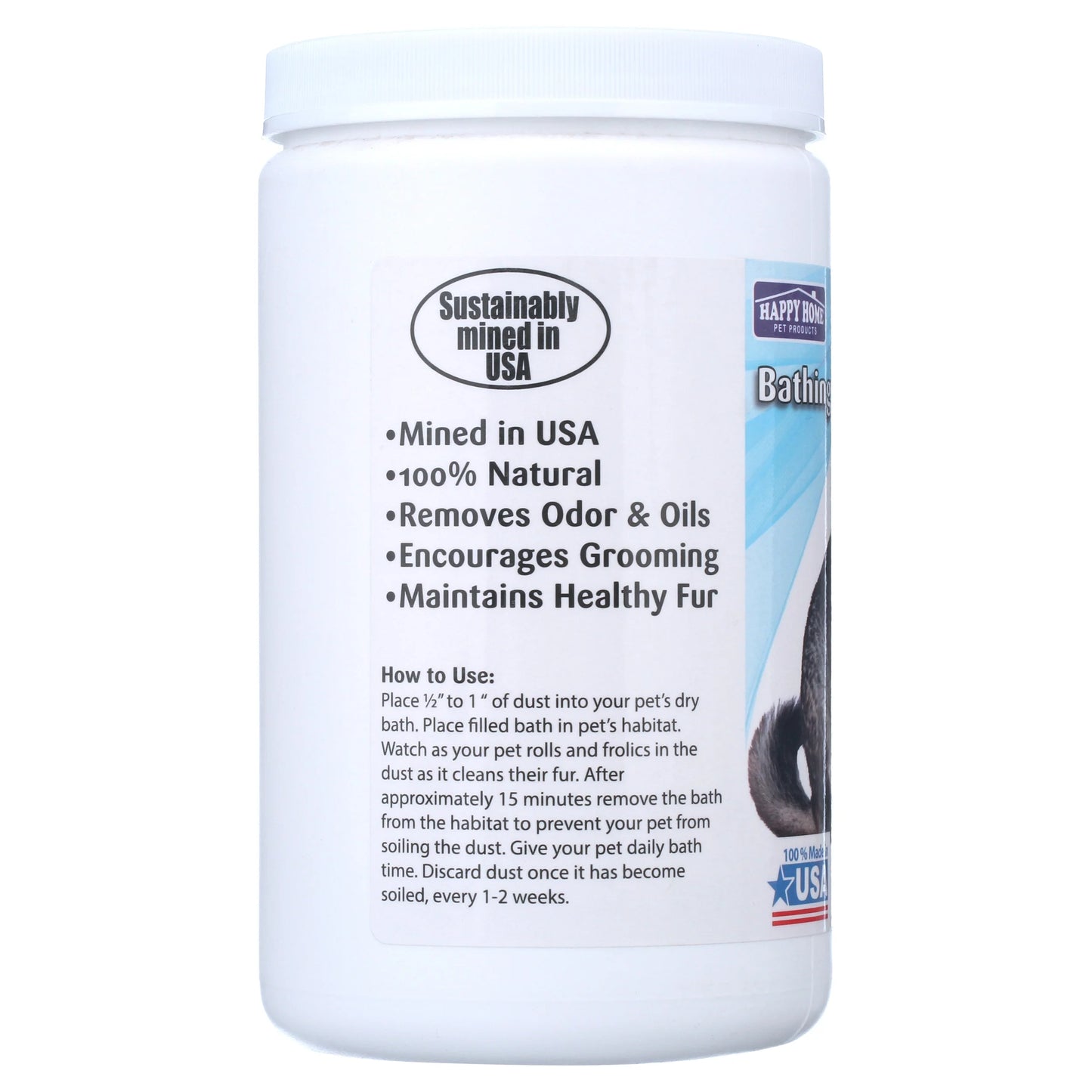 (2 Pack) Chinchilla Bathing Dust, Small Animal Habitats, 27 Oz